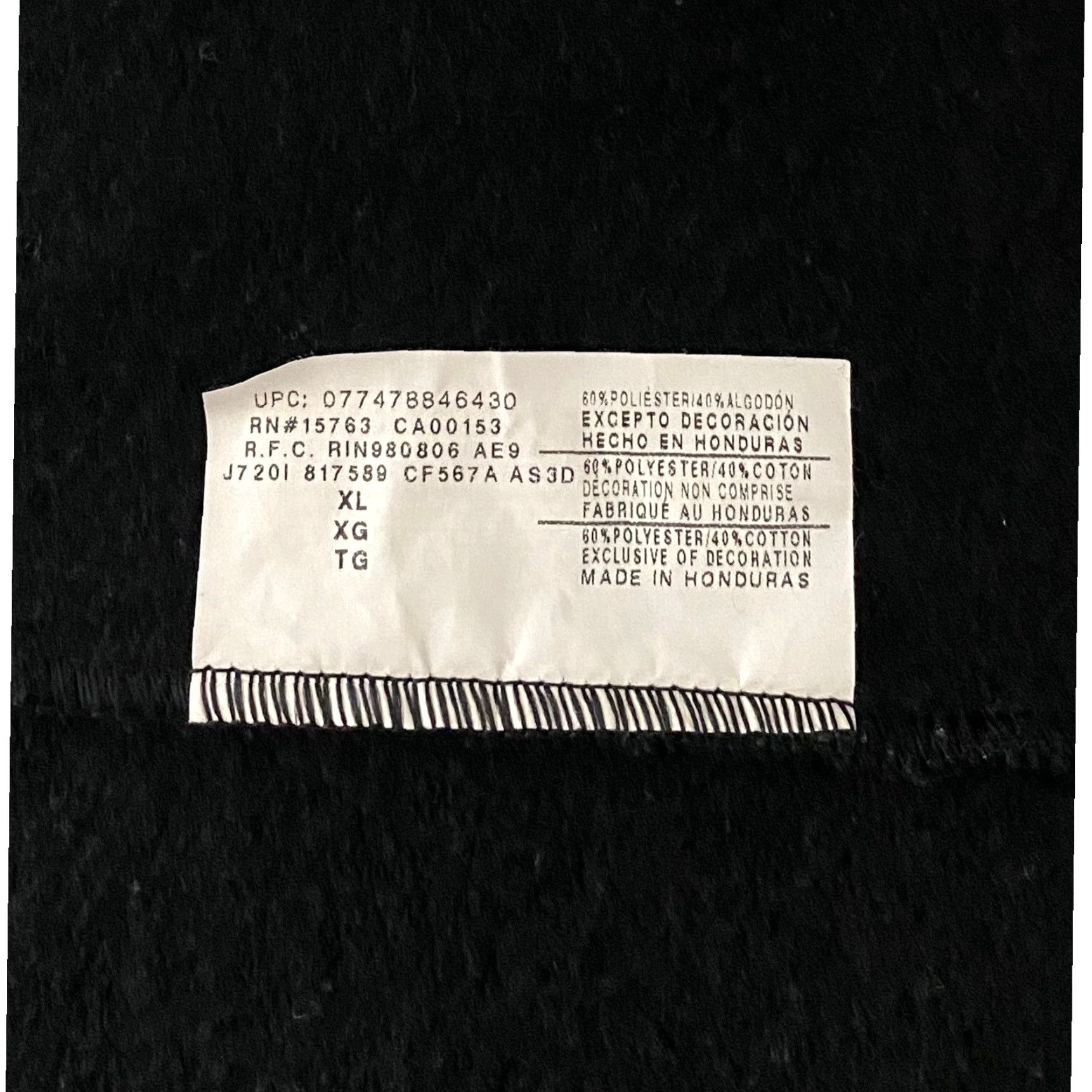 Champion Champion Sweatshirt Mens XL Black Crew Neck Logo Graphic Print Athleticwear Size US XL / EU 56 / 4 - 5 Thumbnail