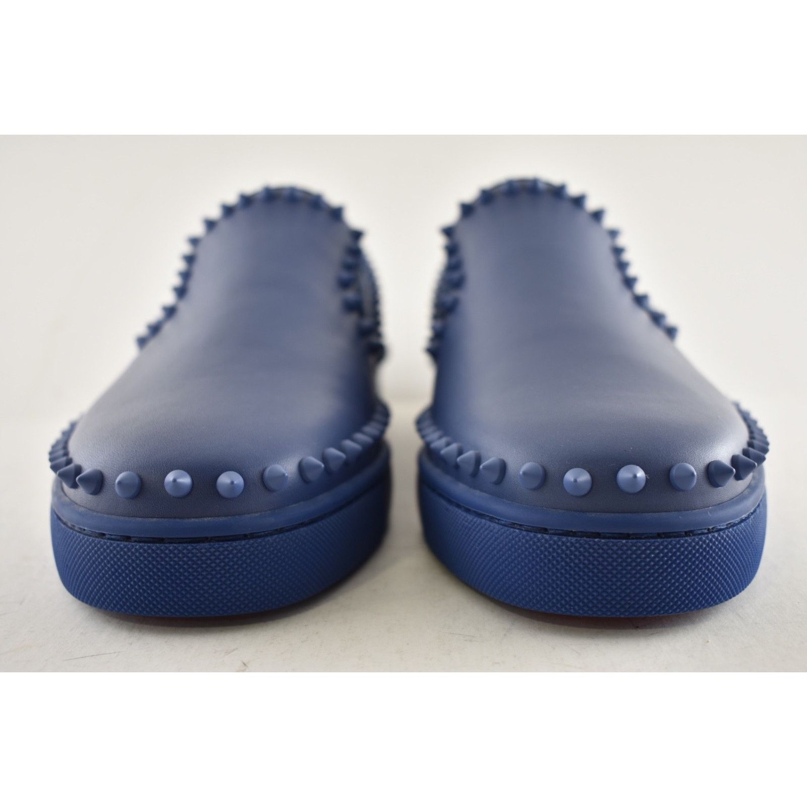 Christian Louboutin Christian Louboutin Pik Boat Flat Orage Blue Spikes 43.5 Size US 10.5 / EU 43-44 - 6 Thumbnail