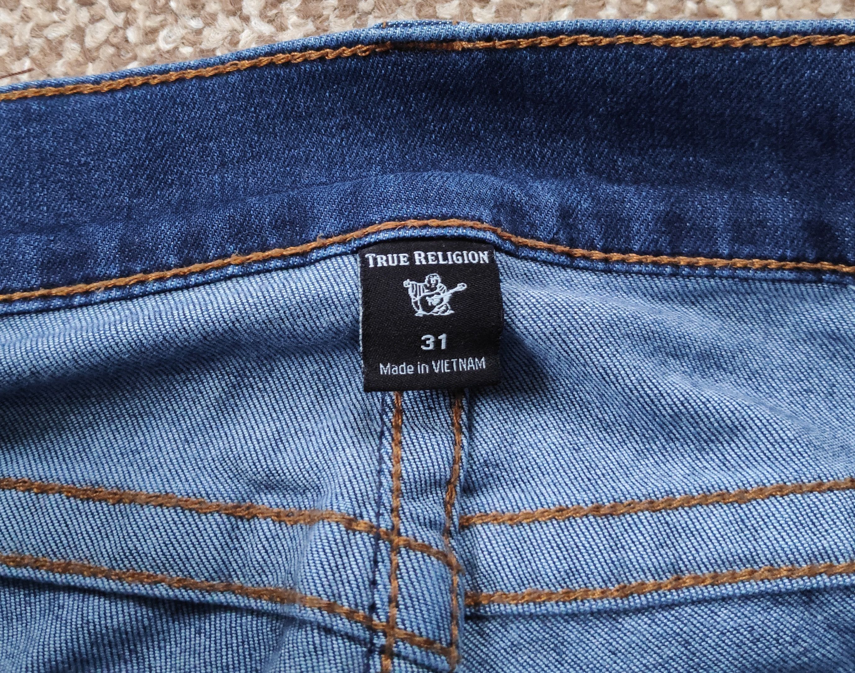 True Religion True Religion Geno Relaxed Slim Denim Jeans sz W31 Size US 31 - 10 Thumbnail