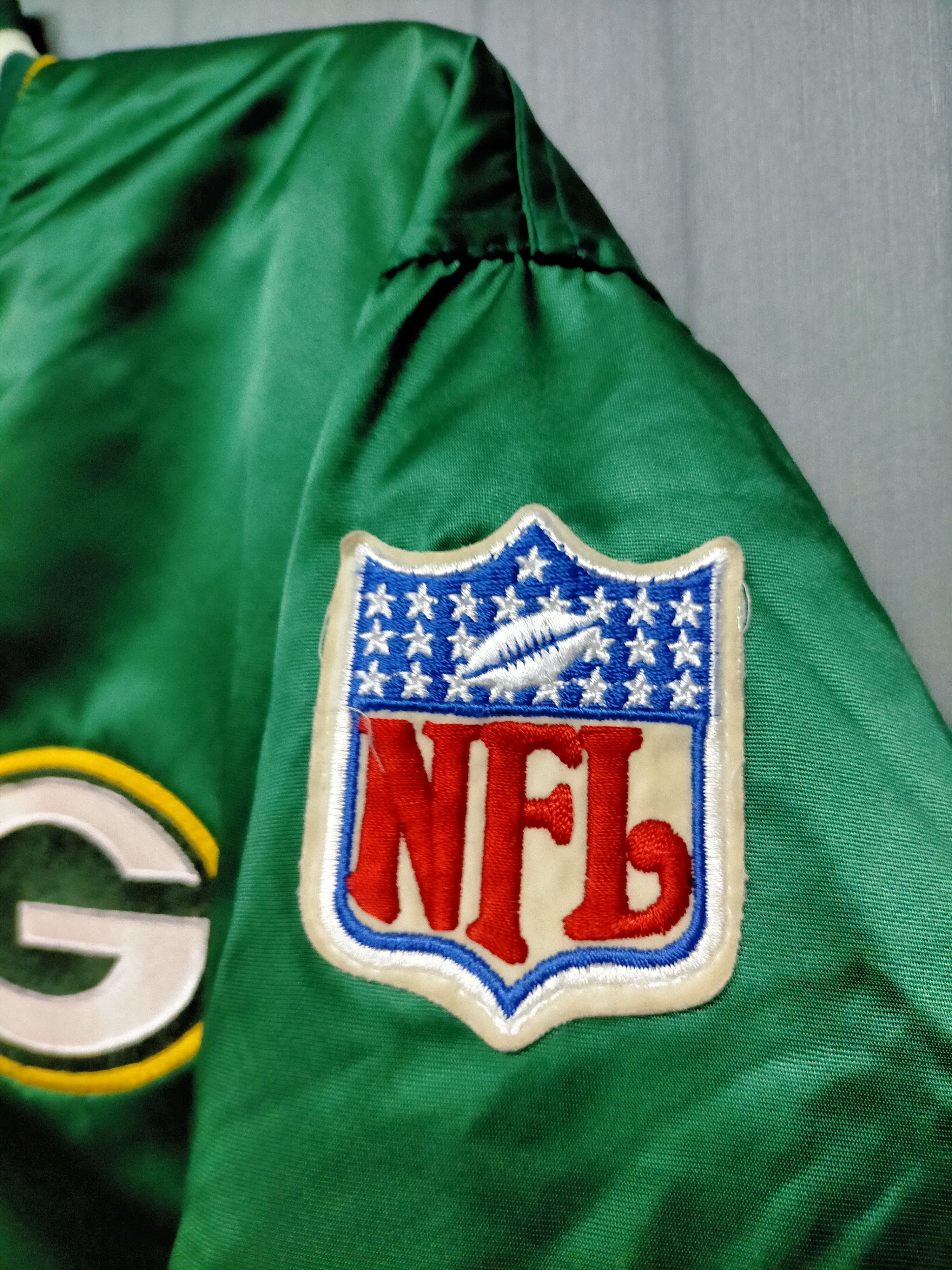 NFL Vintage 90s Green Bay Packers Starter Varsity Jacket Size US XL / EU 56 / 4 - 10 Thumbnail