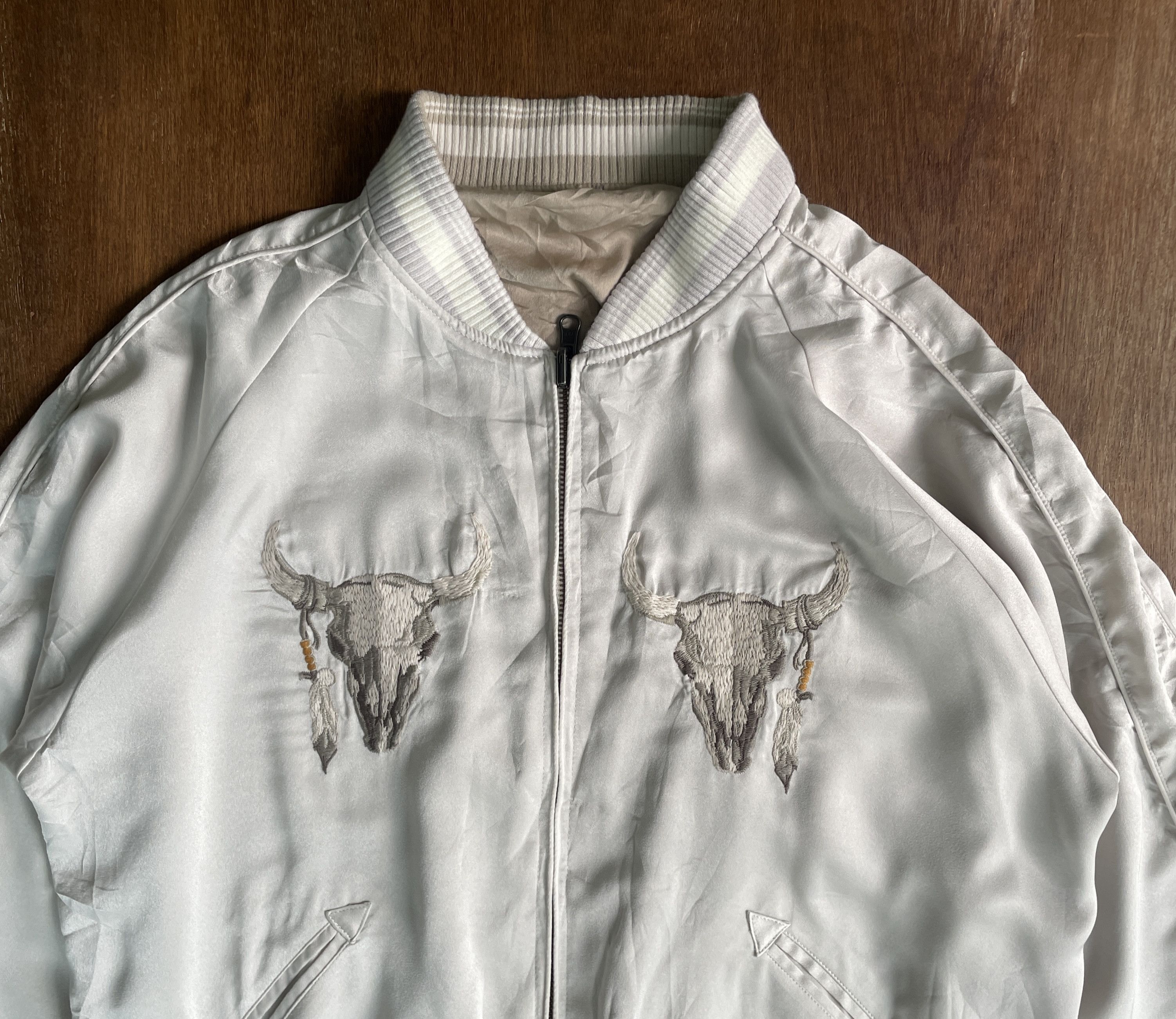 GOA G.O.A Native Americans Embroidery Bomber Jacket Size US M / EU 48-50 / 2 - 2 Thumbnail