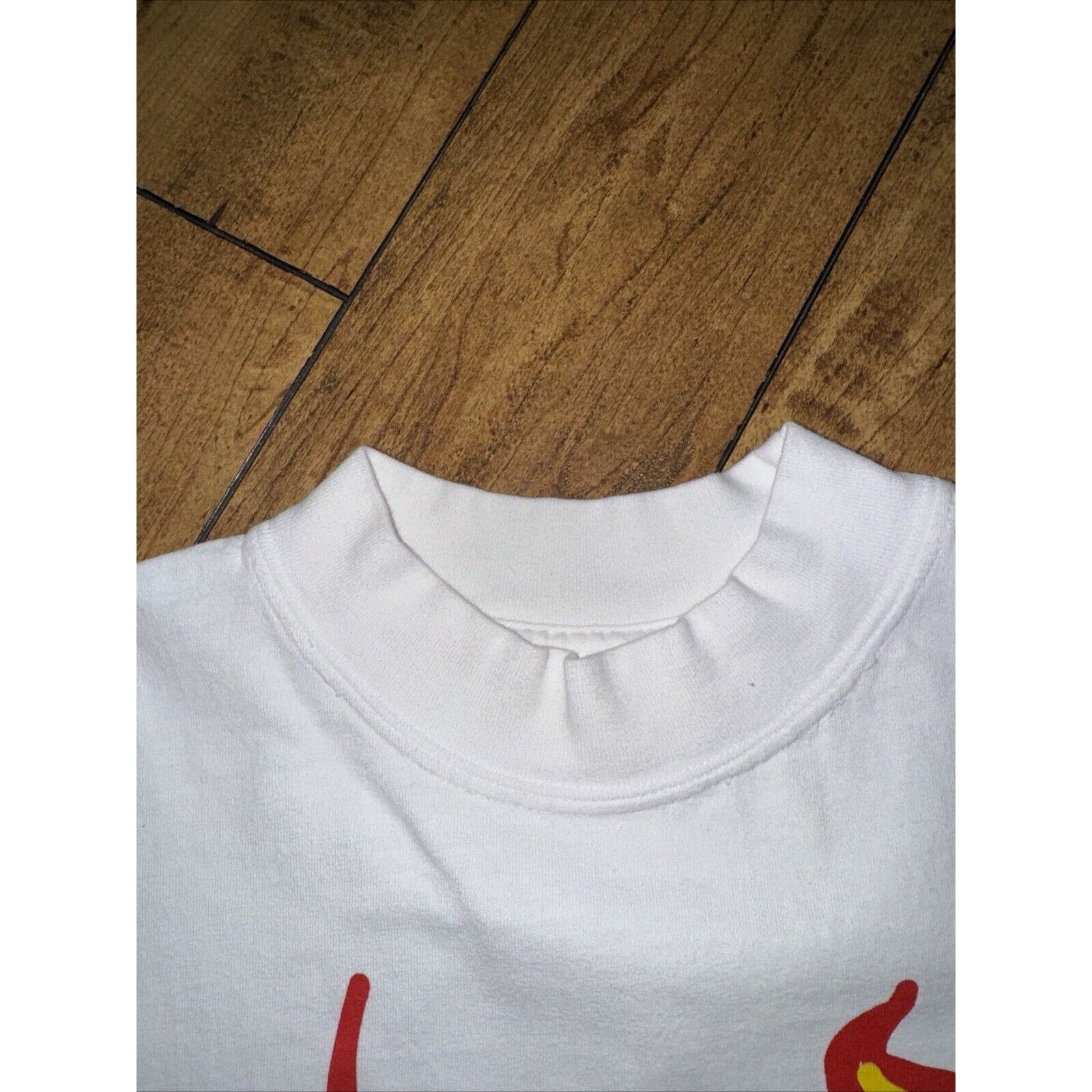 Vintage Not An Arsonist Burn Bot T-Shirt White 22x27 L Mockneck Size US L / EU 52-54 / 3 - 4 Thumbnail