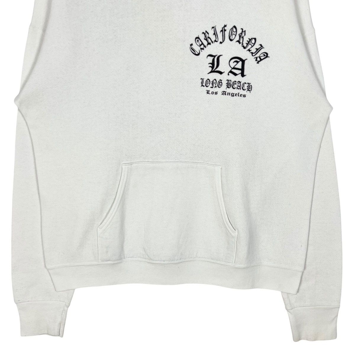 Vintage Vintage Compton Long Beach City Los Angeles Pullover Hoodie Size US L / EU 52-54 / 3 - 4 Thumbnail