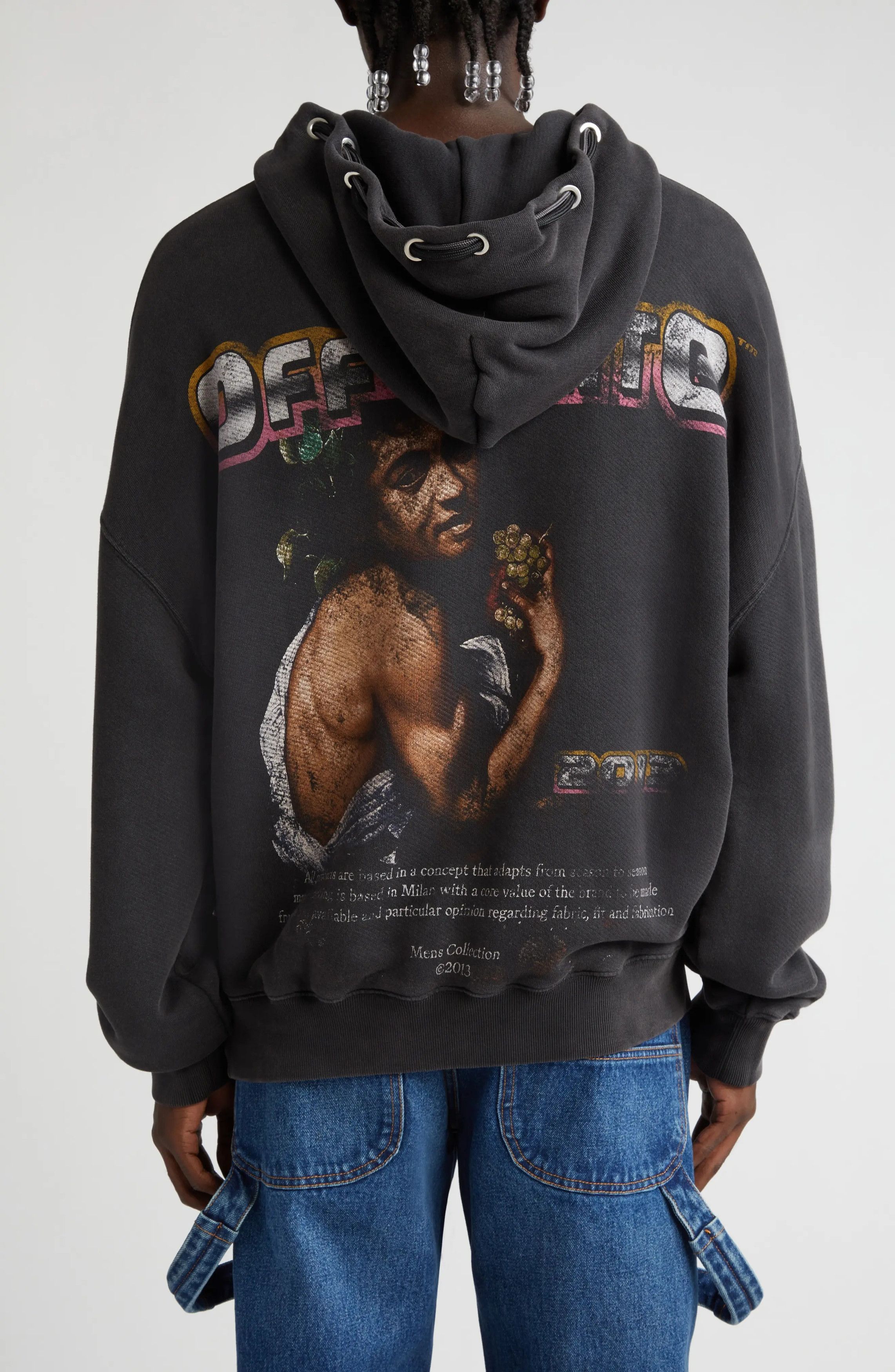 Off-White o1y0325 Logo Hoodie in Black Size US XS / EU 42 / 0 - 5 Thumbnail