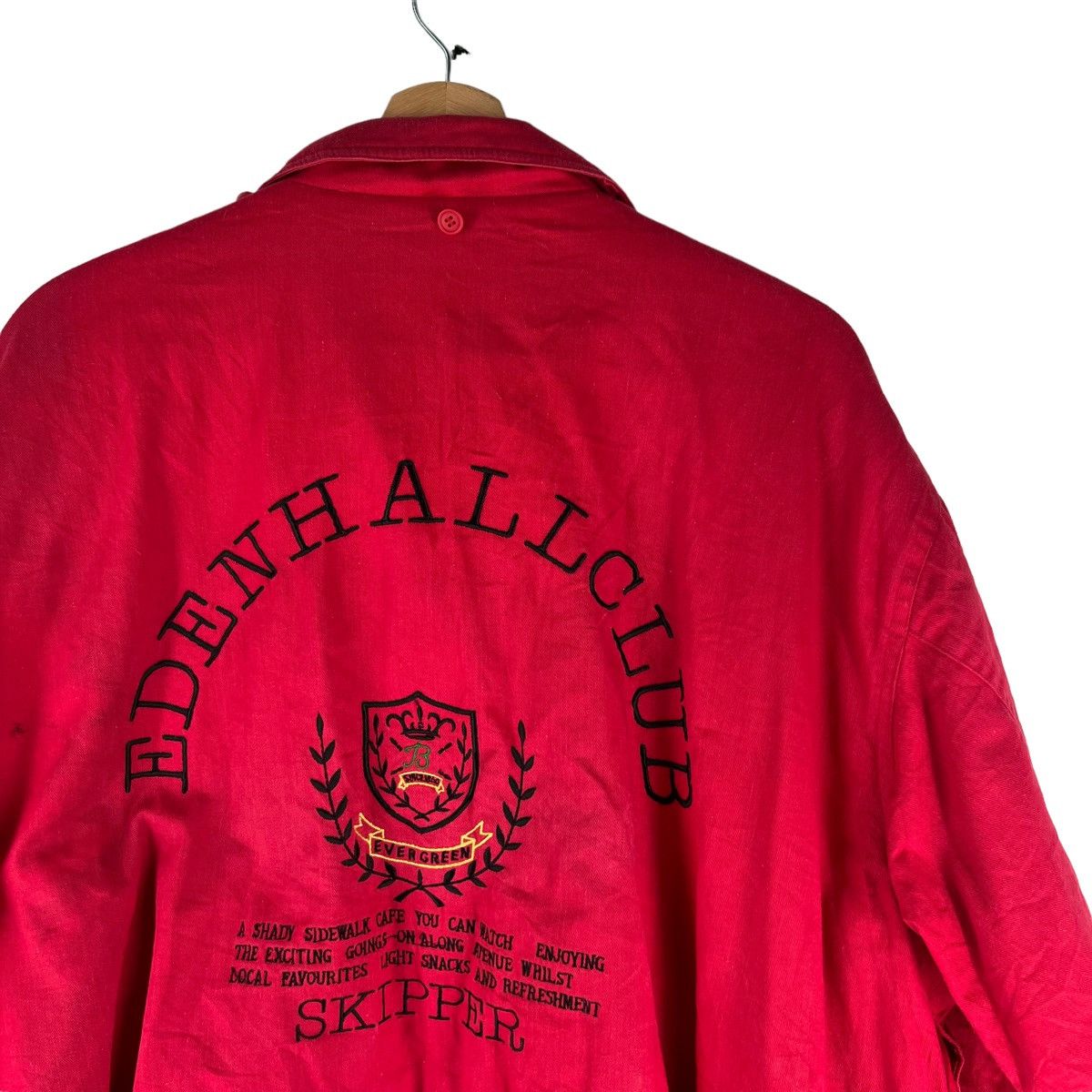 Japanese Brand 🔥VINTAGE BOMBER JACKET JUMPER CVT EDENHALLCLUB Size US M / EU 48-50 / 2 - 9 Thumbnail