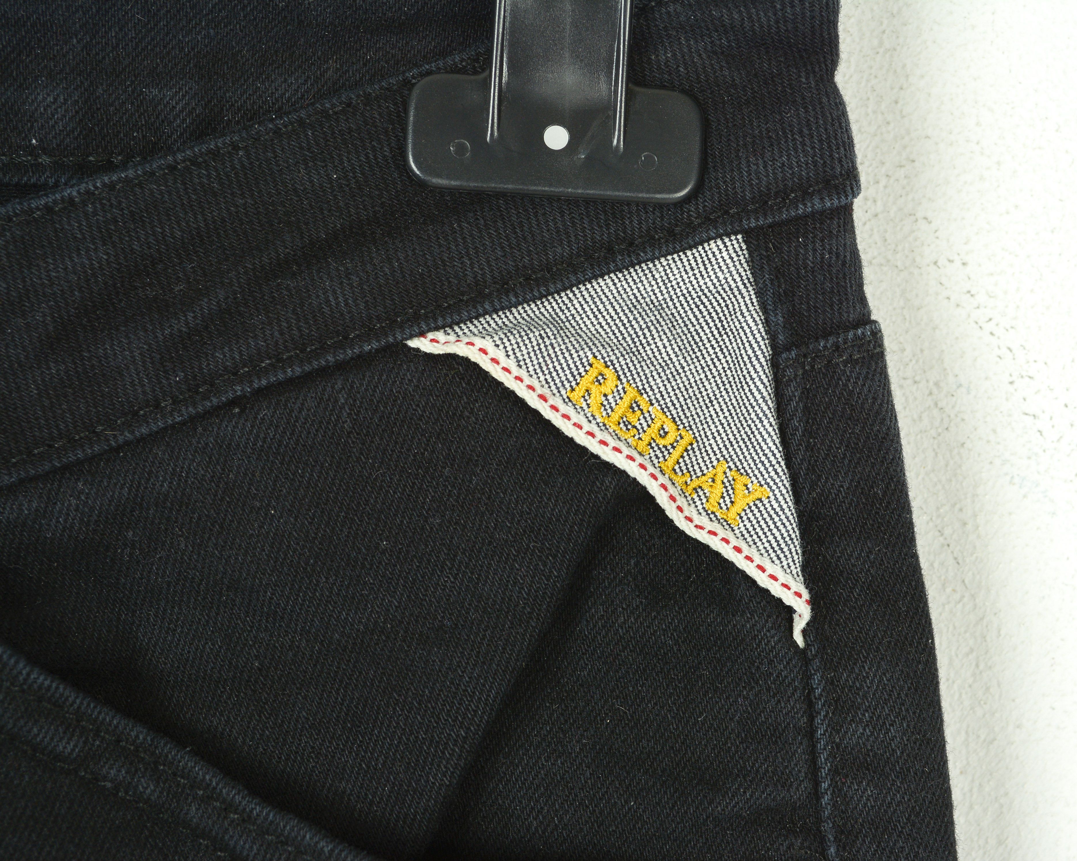 Replay W30 L34 Slim Fit Tapered Jeans Denim Pants Trousers Stretchy Size US 30 / EU 46 - 4 Thumbnail