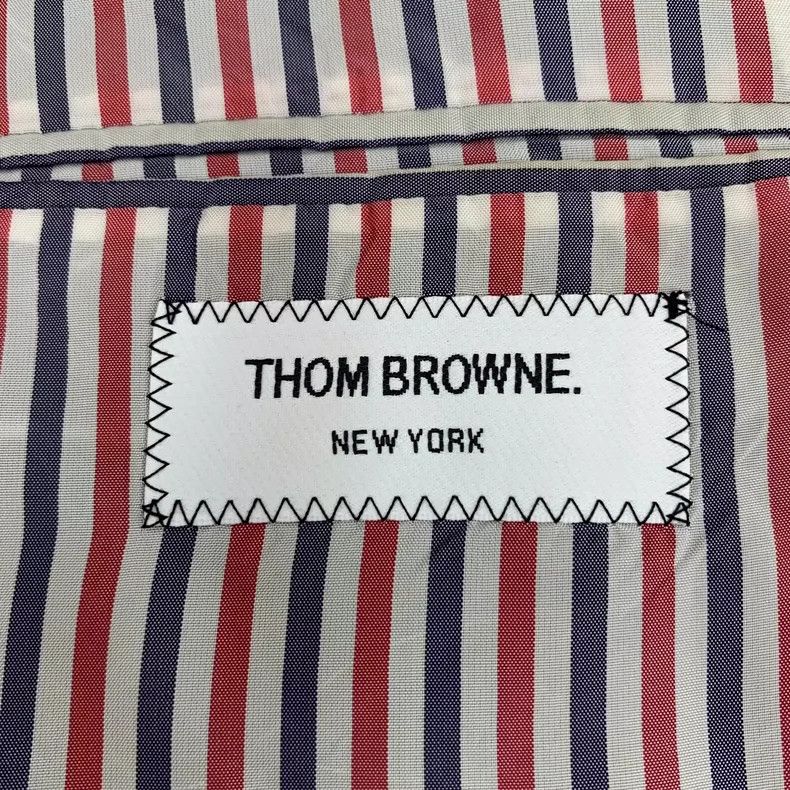 Thom Browne Thom Browne size2 Single-breasted long-sleeved dress jacket Size 36S - 6 Thumbnail