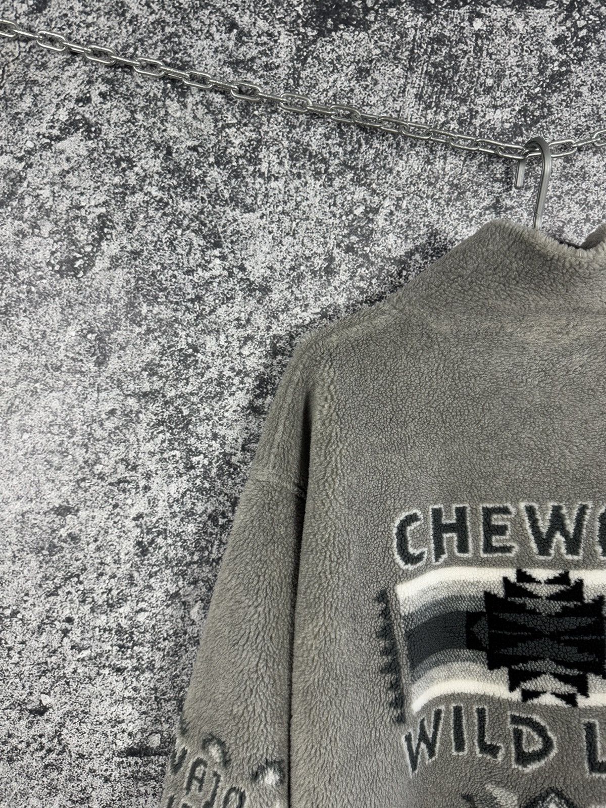 Vintage Chewan Native America Vintage Fleece Jacket Wild Life Sherpa Size US L / EU 52-54 / 3 - 13 Thumbnail