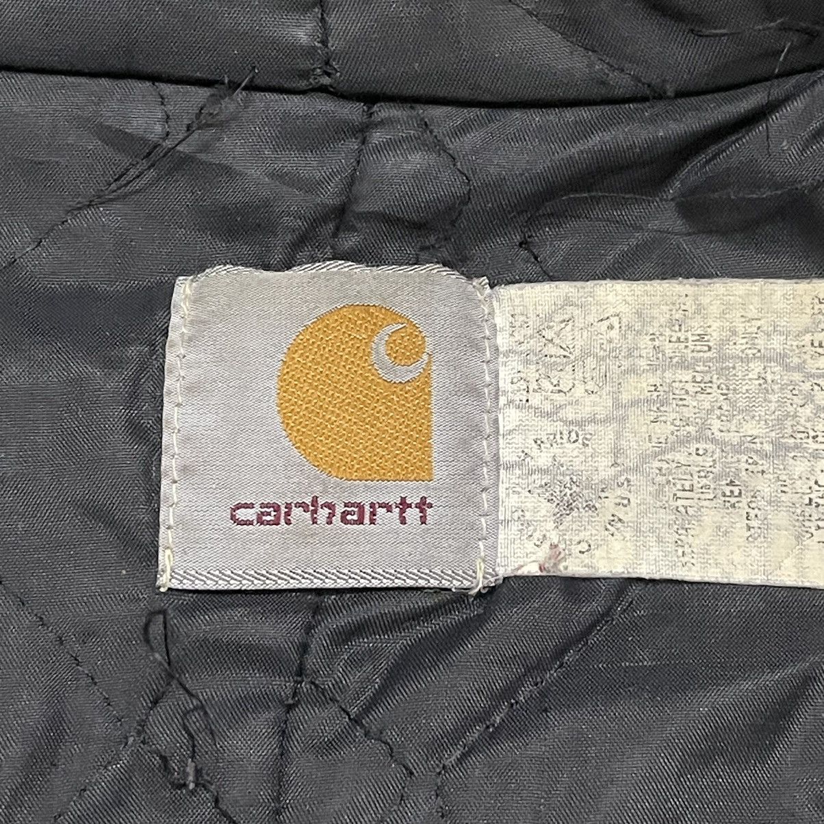 Carhartt Vintage Carhartt Active Jacket Distressed Denim Sunfaded Size US L / EU 52-54 / 3 - 10 Thumbnail