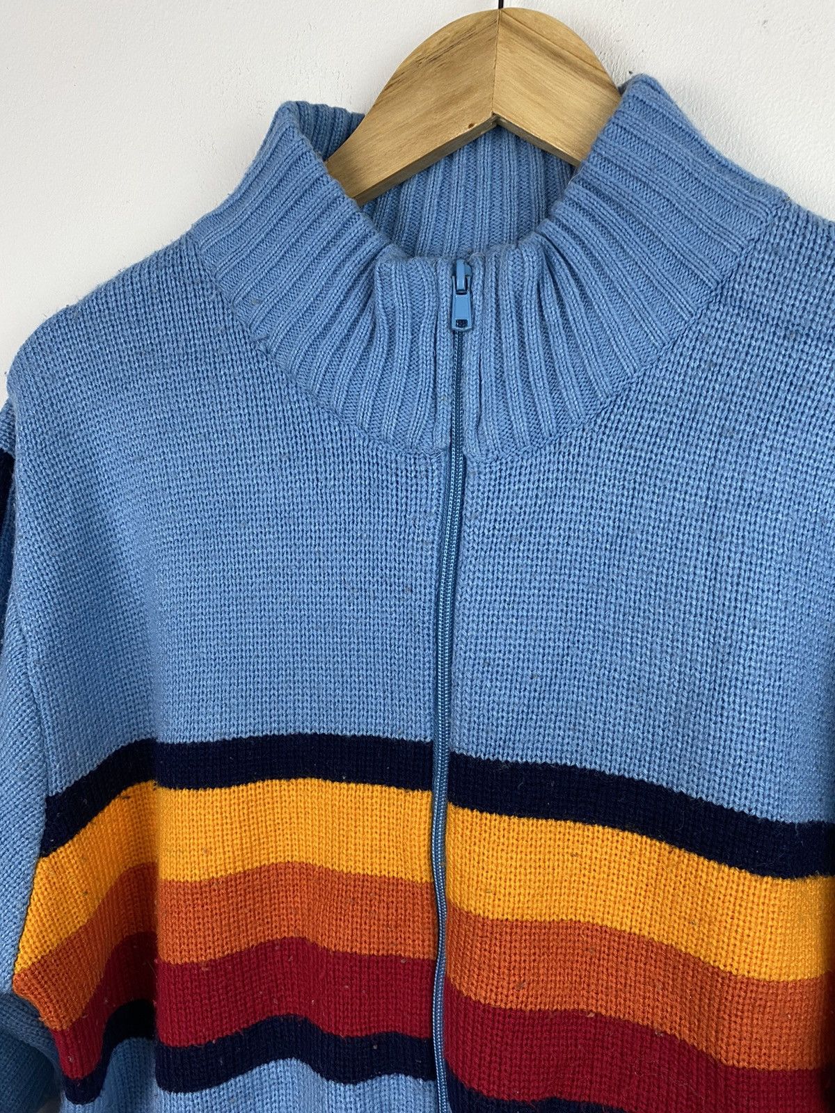 Vintage Willpips Zipper Knitwear Size US L / EU 52-54 / 3 - 3 Thumbnail