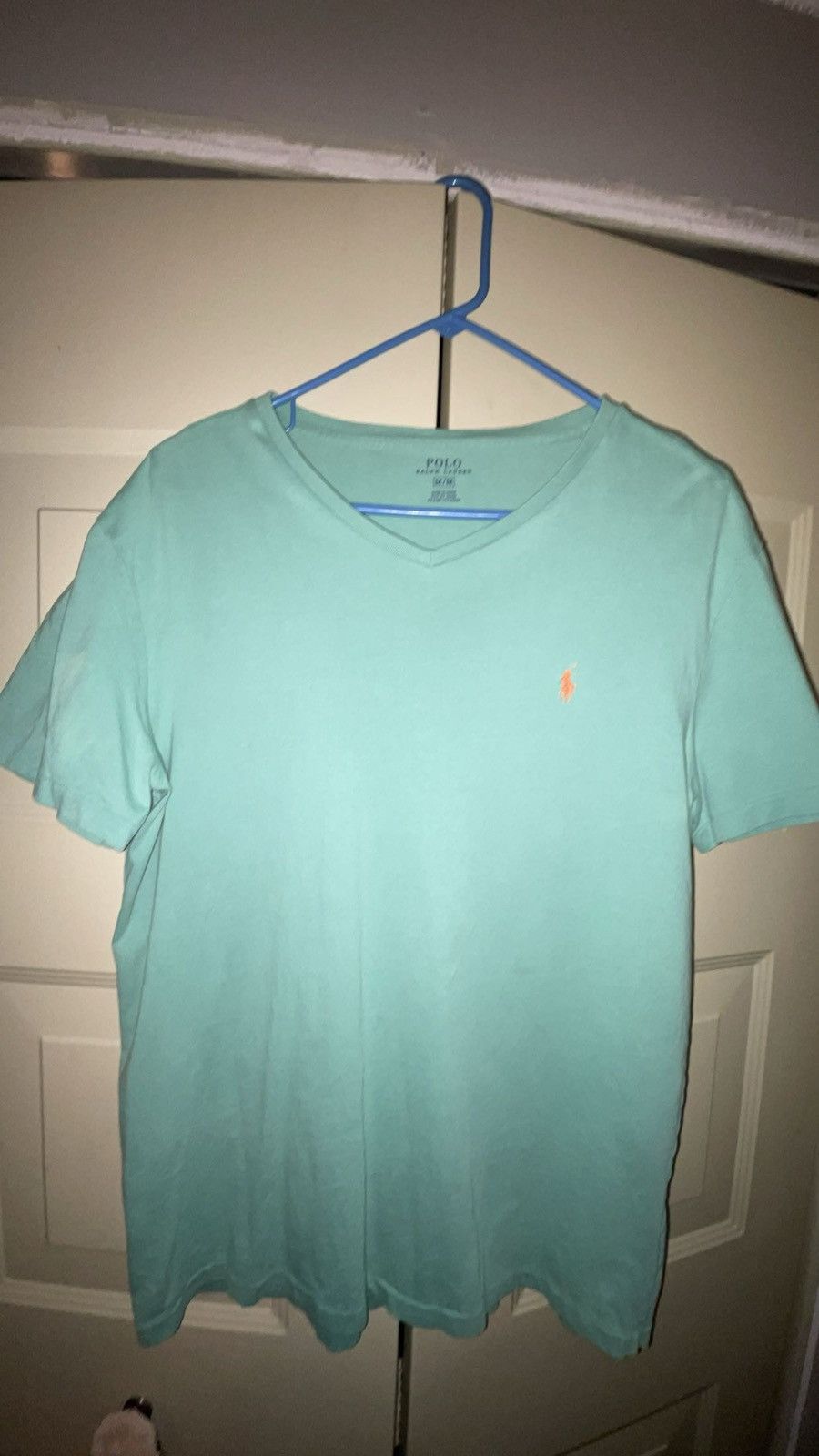 Polo Ralph Lauren Light Blue Polo Orange Horse Size US M / EU 48-50 / 2 - 1 Thumbnail