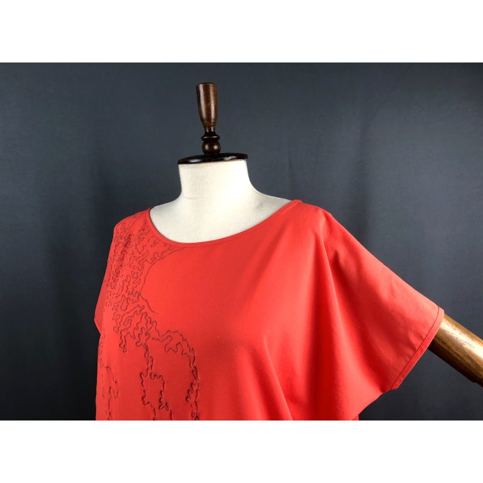 Cop Copine Cop-Copine Dress Orange Women L Polyester Size L / US 10 / IT 46 - 6 Thumbnail