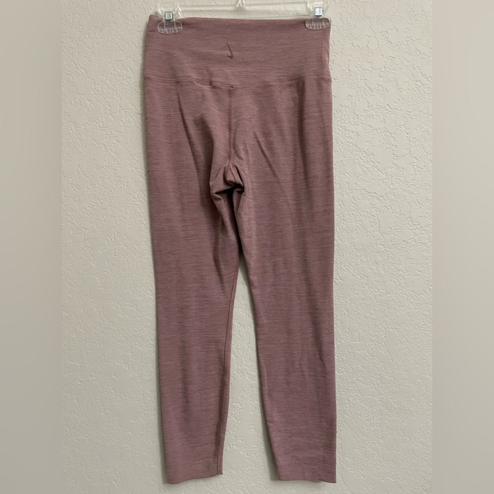 Nike Nike Yoga Leggings Luxe High Waisted 7/8 Training Women L Size 26" / US 2 / IT 38 - 2 Thumbnail