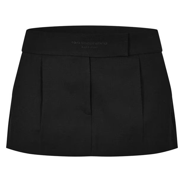 Alexander Wang o1g2r1mq0824 Tailored Mini Skorts in Black Size 32" / US 10 / IT 46 - 1 Thumbnail