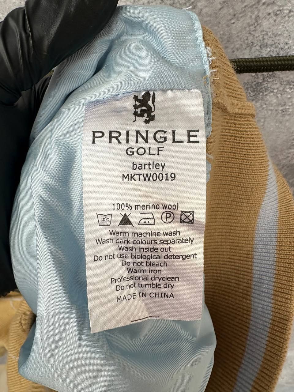 Pringle Of Scotland × Vintage Pringle of Scotland Golf Bartley Wool Windbreaker Sweater Size US M / EU 48-50 / 2 - 12 Thumbnail