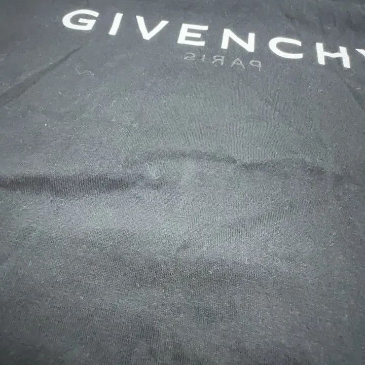 Givenchy Givenchy Givenchy SS21 Black Logo TShirt for Men -2507 Size US XXL / EU 58 / 5 - 8 Thumbnail