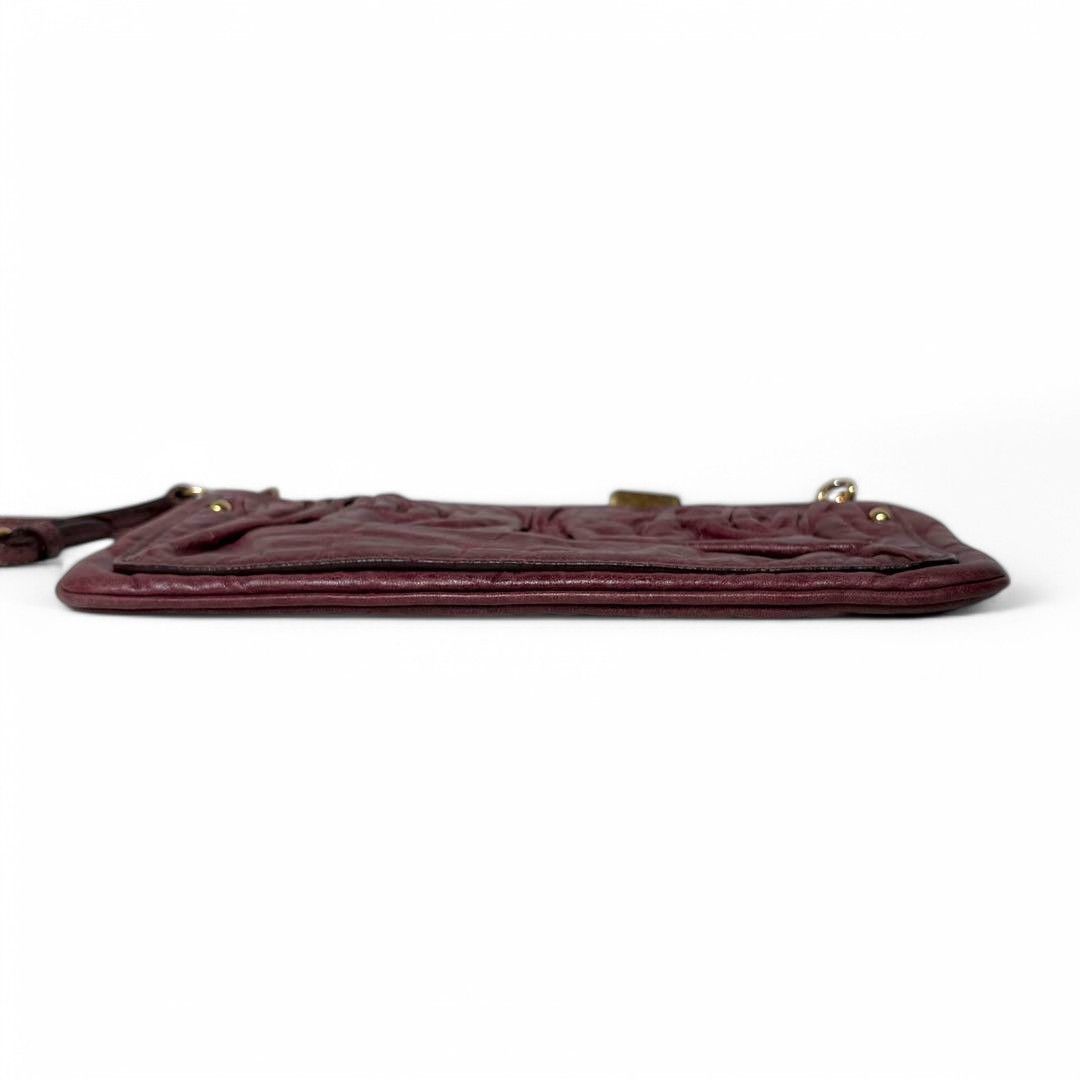 Miu Miu Miu Miu - Purple Charm Accessory Pouch One Shoulder Bag Y2K Size ONE SIZE - 4 Thumbnail