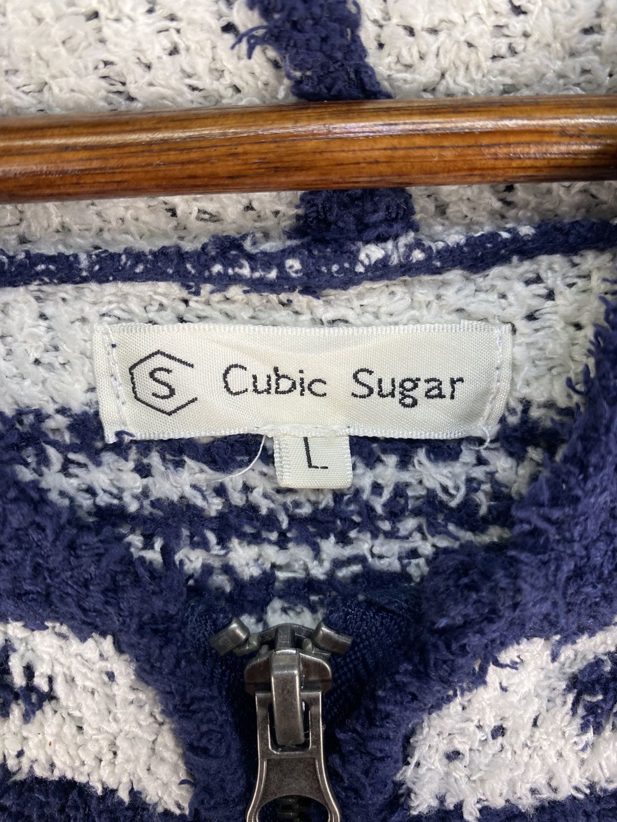 Designer × Japanese Brand × Vintage 🔥RARE🔥VINTAGE CUBIC SUGAR NAVAJO HOODIE Size US L / EU 52-54 / 3 - 5 Thumbnail