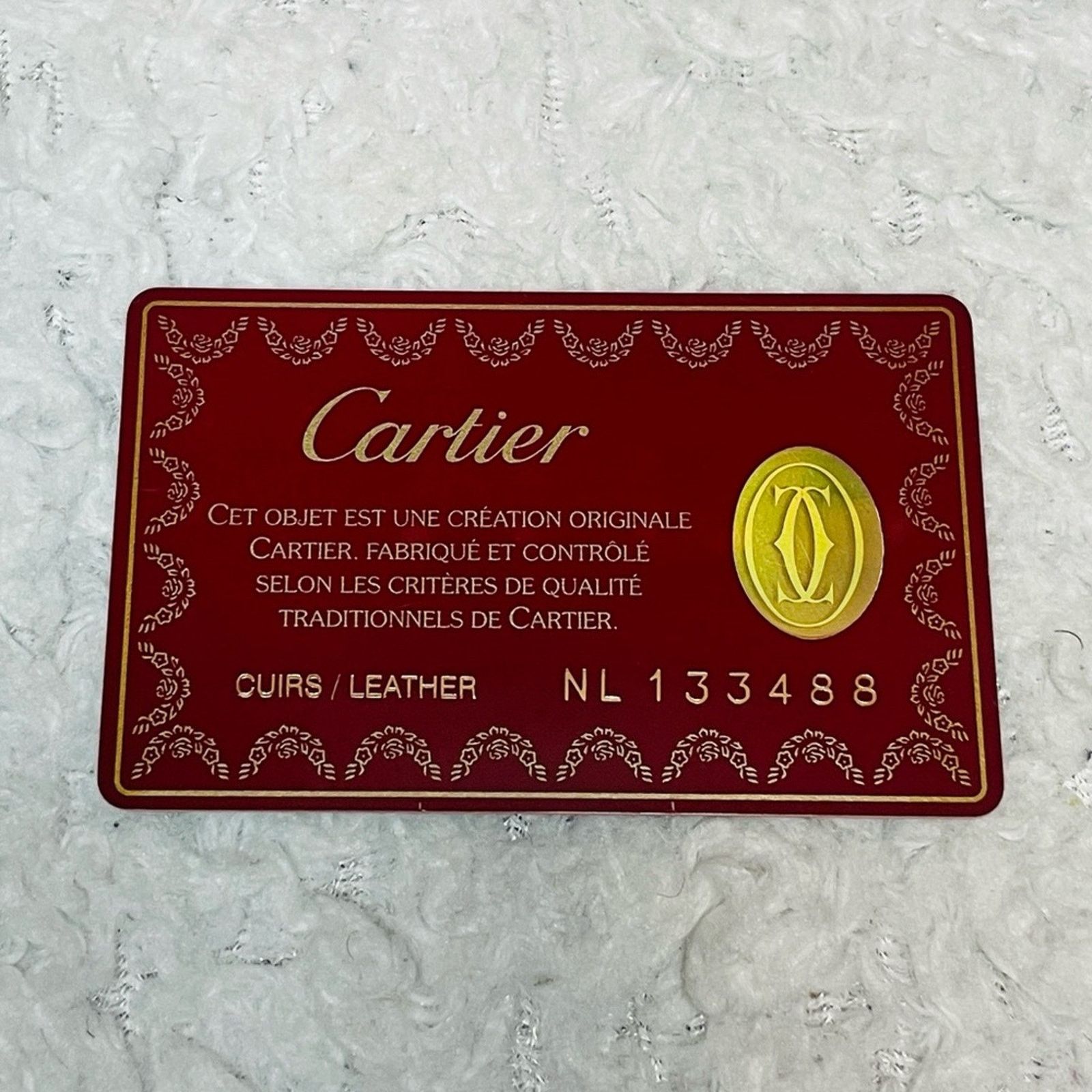 Cartier Cartier Happy Birthday Vernis Bifold Wallet Bordeaux Size ONE SIZE - 15 Thumbnail