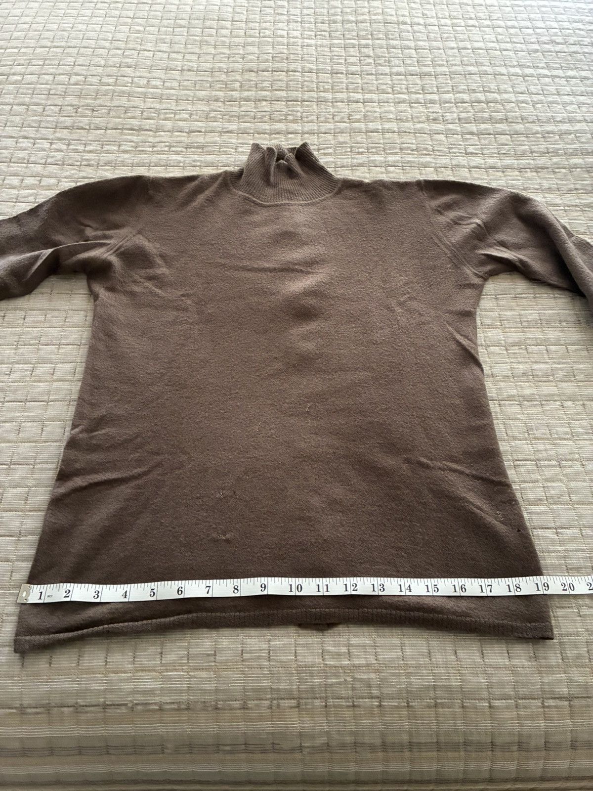 Rick Owens Rick Owens Dark Brown Crewneck Sweater Size US S / EU 44-46 / 1 - 15 Thumbnail