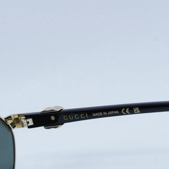 Gucci Gucci GG1593S 001 Sunglasses Endura Gold Oval Frame, Grey Size ONE SIZE - 9 Thumbnail
