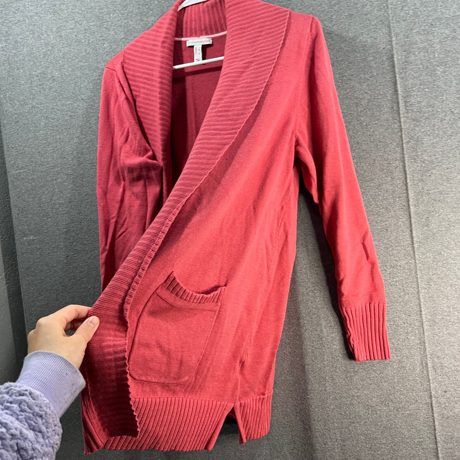 Isaac Mizrahi Isaac Mizrahi Live Shawl Collar Sweater Cardigan French Size L / US 10 / IT 46 - 8 Thumbnail