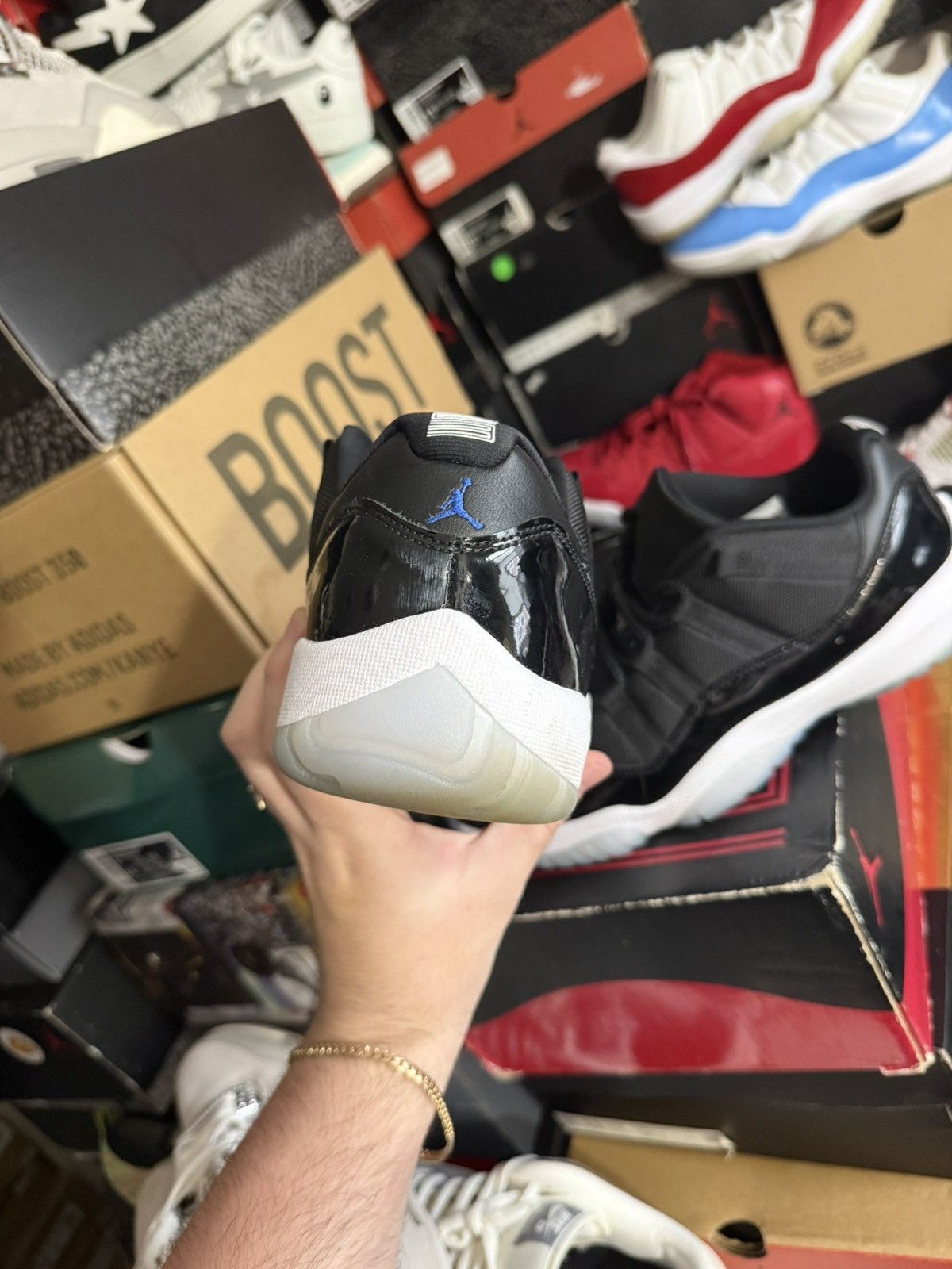 Jordan Brand Jordan retro 11 low space jam sz 10.5 Size US 10.5 / EU 43-44 - 4 Thumbnail