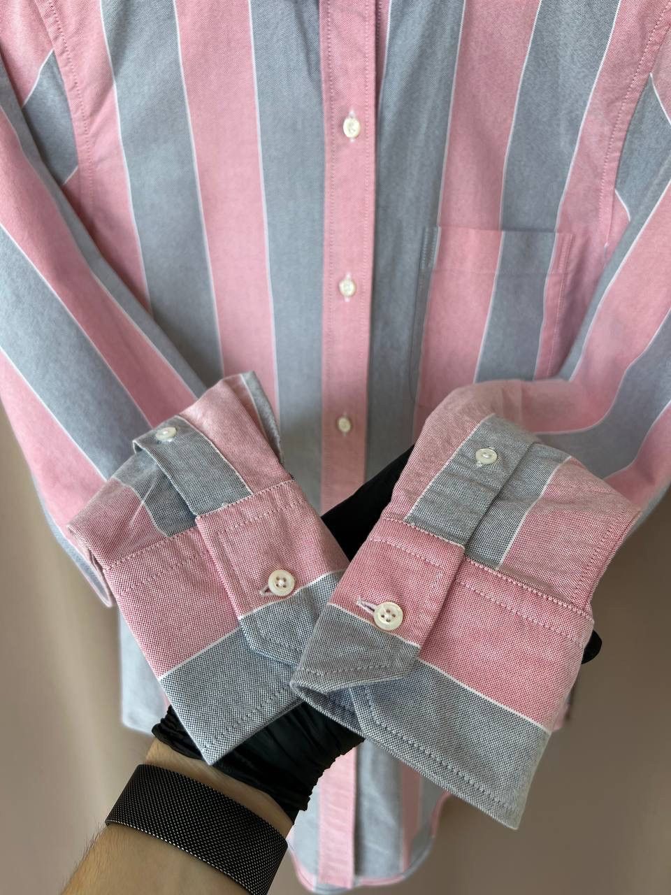 Thom Browne Thom Browne Button Shirt Womens Size 42 Long Sleeve Striped Size M / US 6-8 / IT 42-44 - 10 Thumbnail