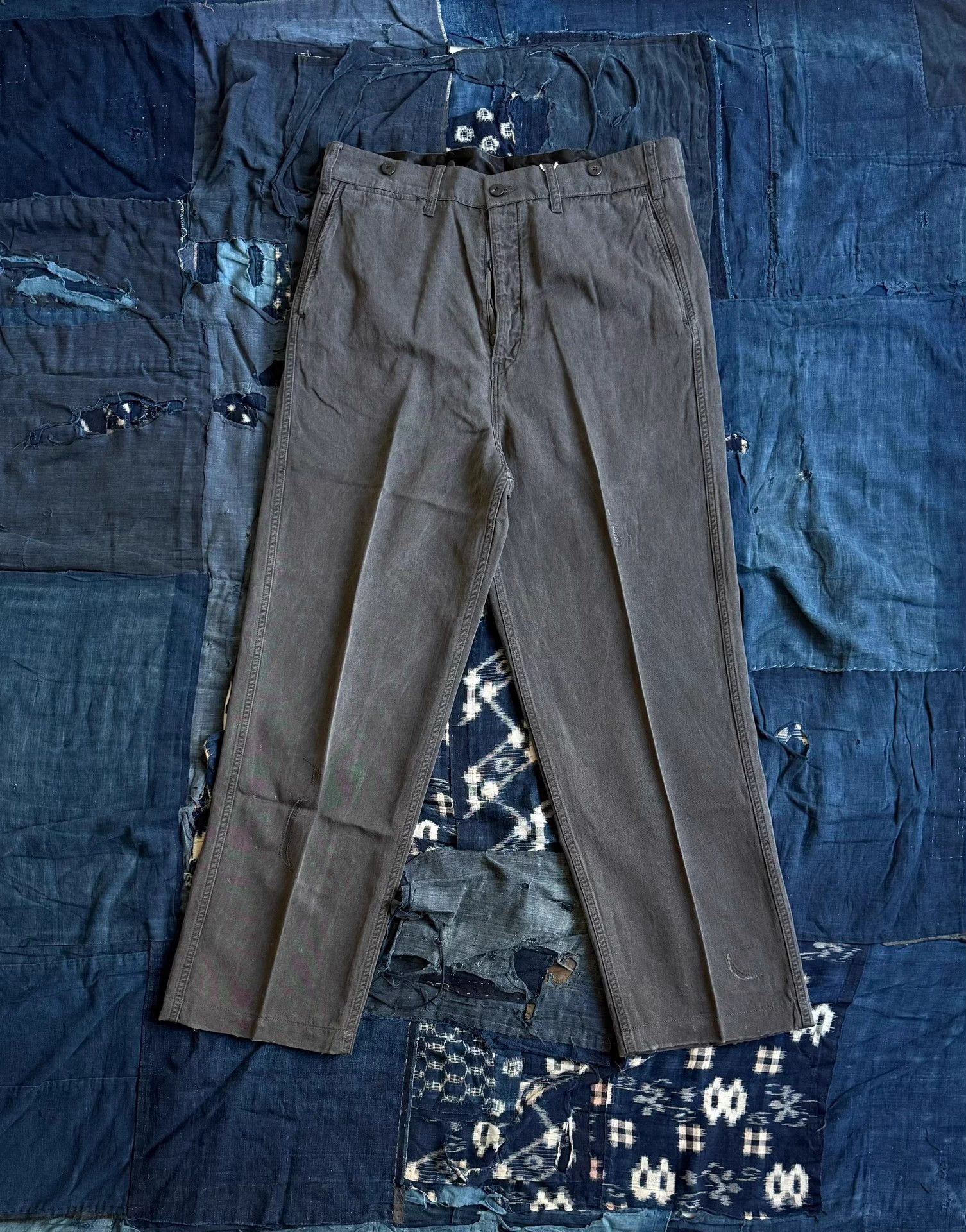 Visvim VISVIM 25AW ALPER PANTS DMGD Washed Distressed Black Sz 3 Size US 40 / EU 56 - 1 Thumbnail