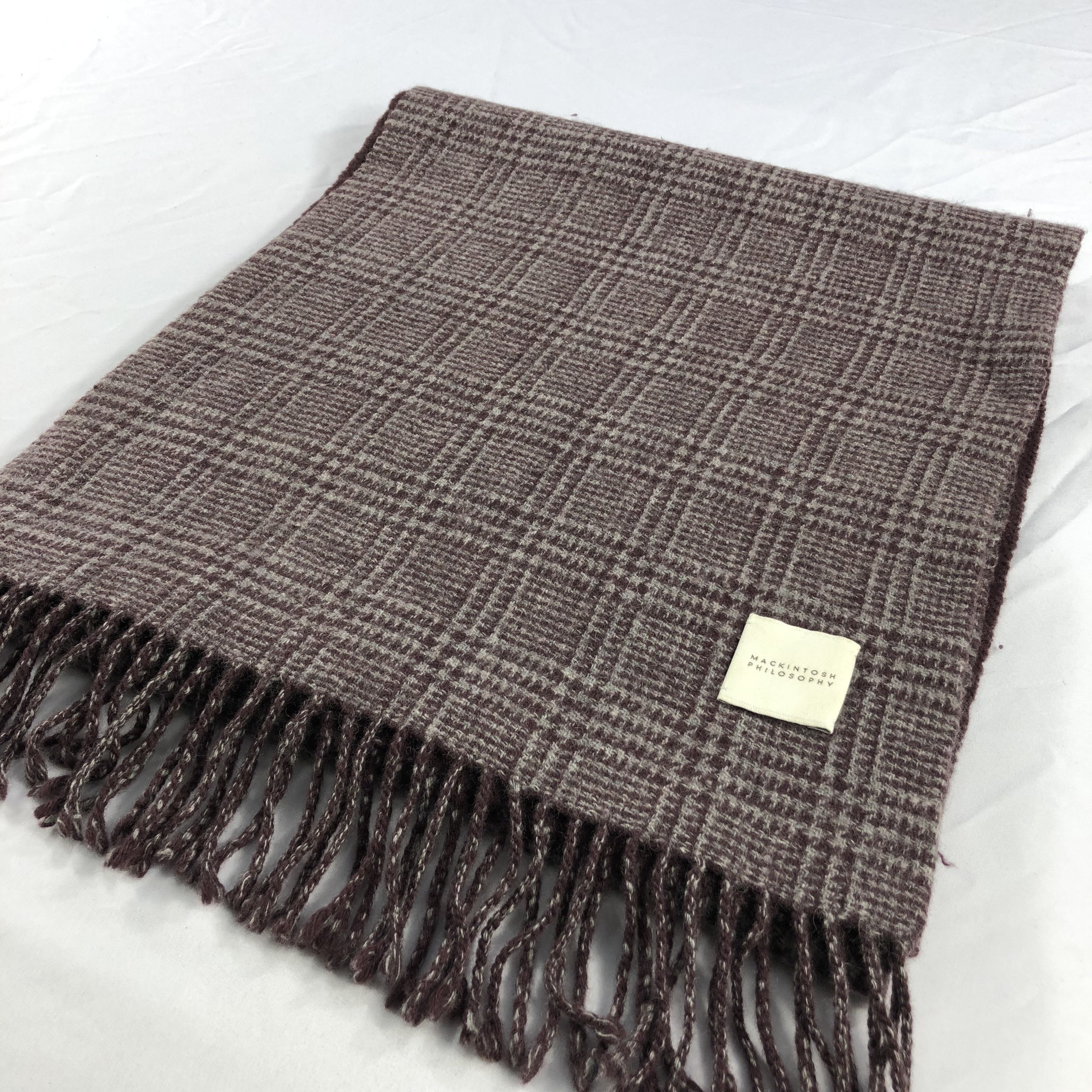 Mackintosh Mackintosh Philosophy Wool Scarf Muffler V1001 Size ONE SIZE - 3 Thumbnail