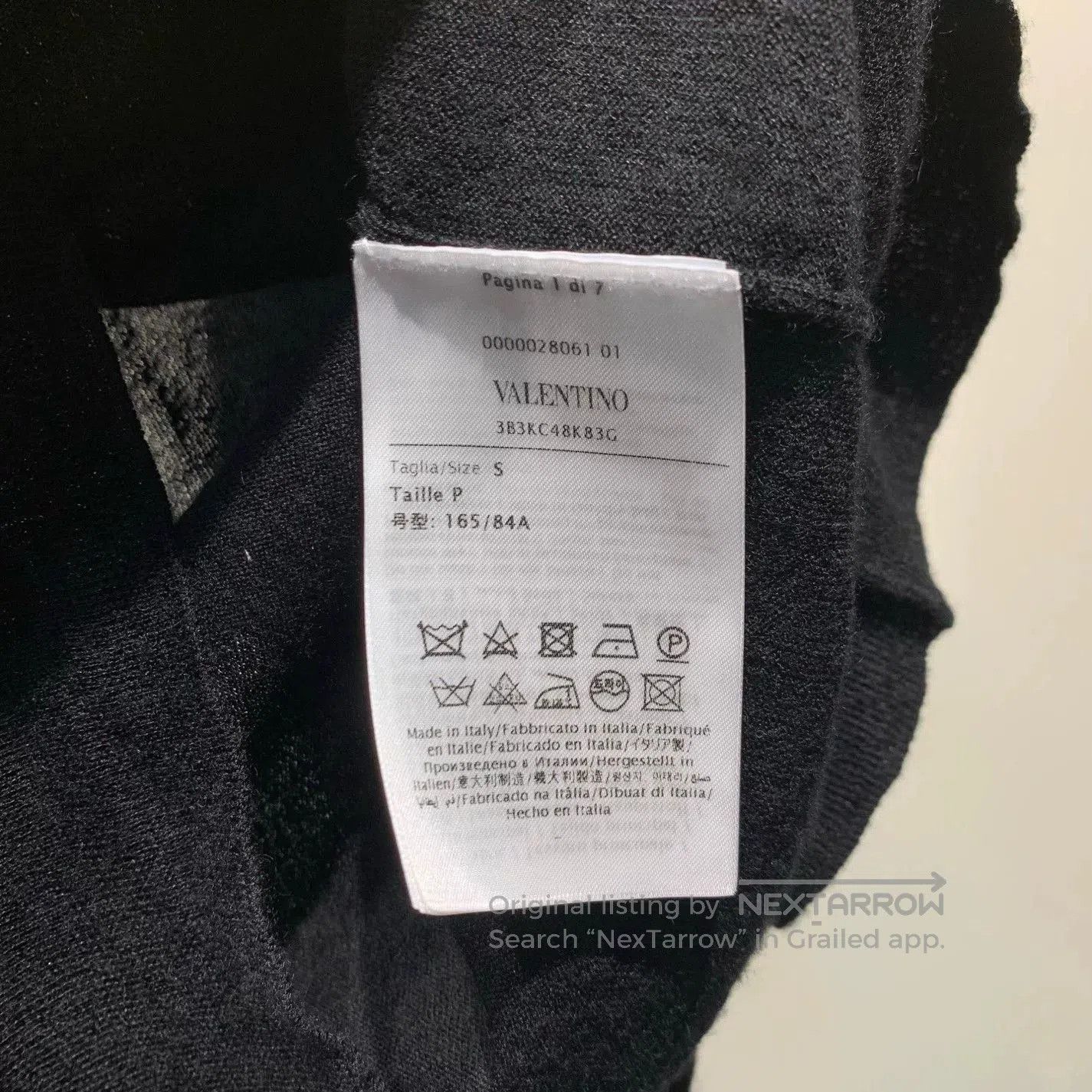 Valentino valentino new knit long sleeve top. Size US S / EU 44-46 / 1 - 6 Thumbnail