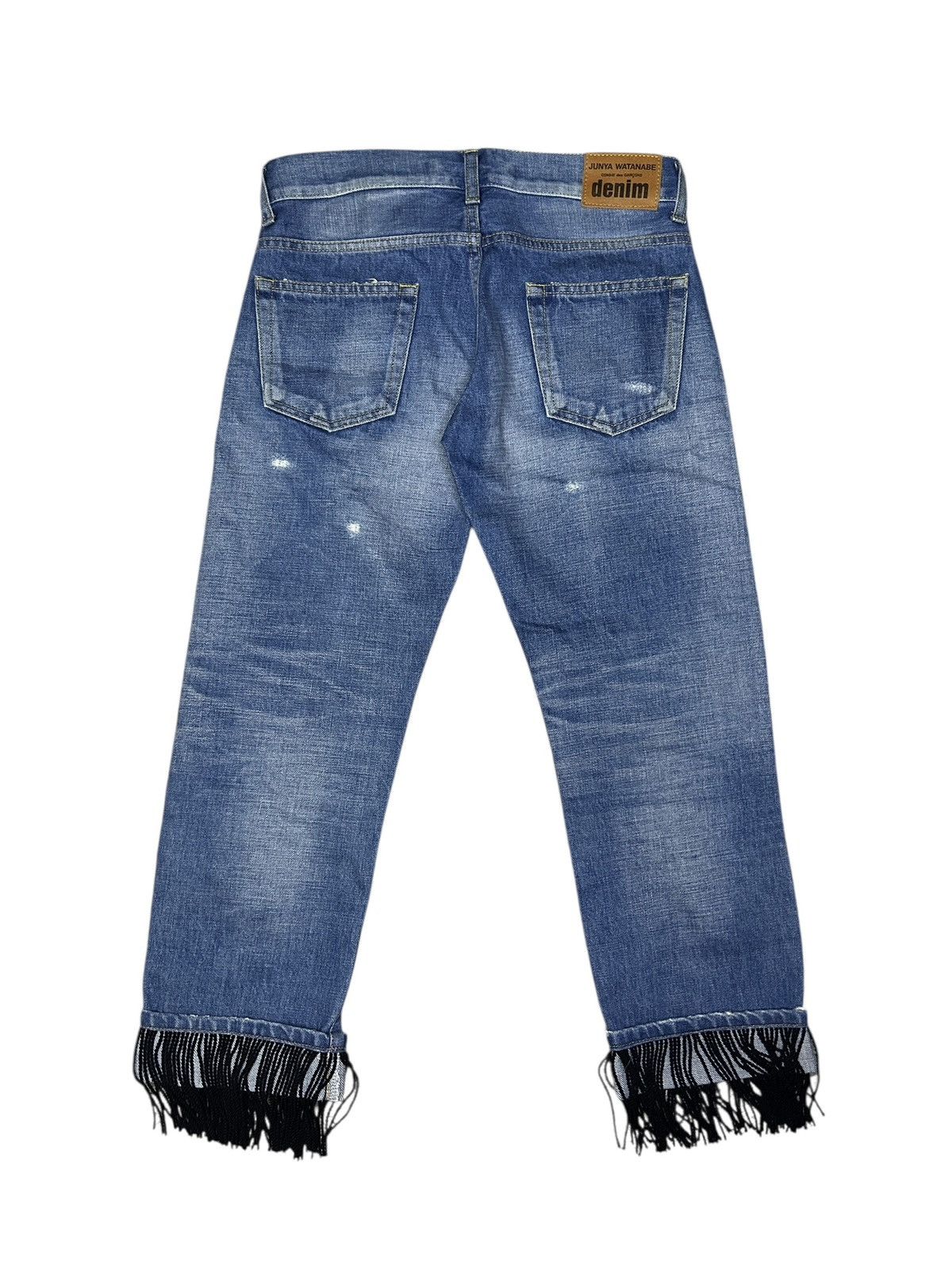 Junya Watanabe S/S 14 Patchwork Fringe Denim Size 28" / US 6 / IT 42 - 7 Thumbnail