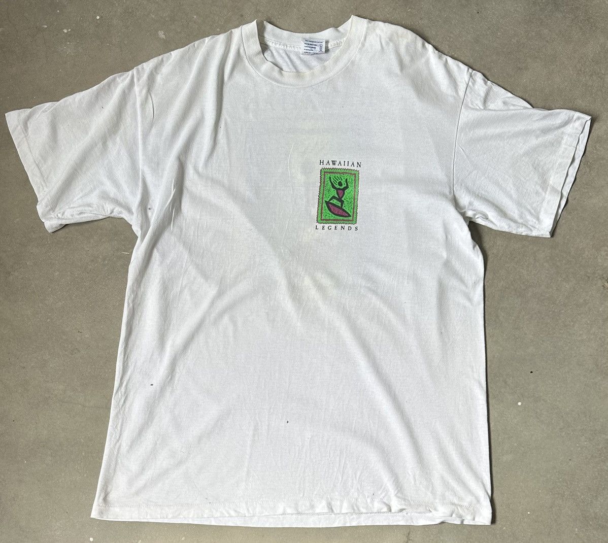 Vintage VINTAGE HAWAII LEGENDS SURF TEE Size US L / EU 52-54 / 3 - 3 Thumbnail