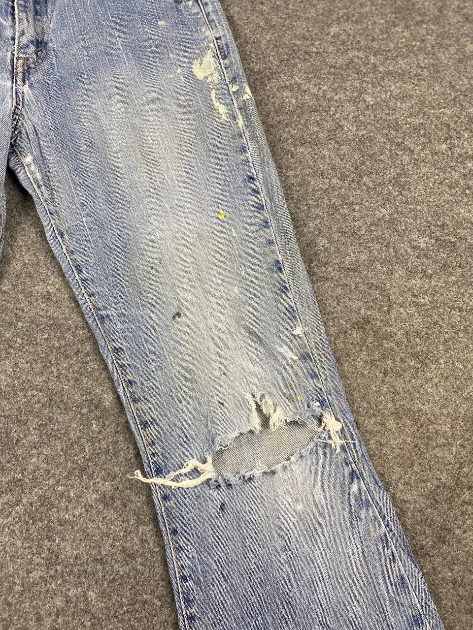 Levi's vintage levis 515 bootcut flare distressed denim Size 33" - 10 Thumbnail