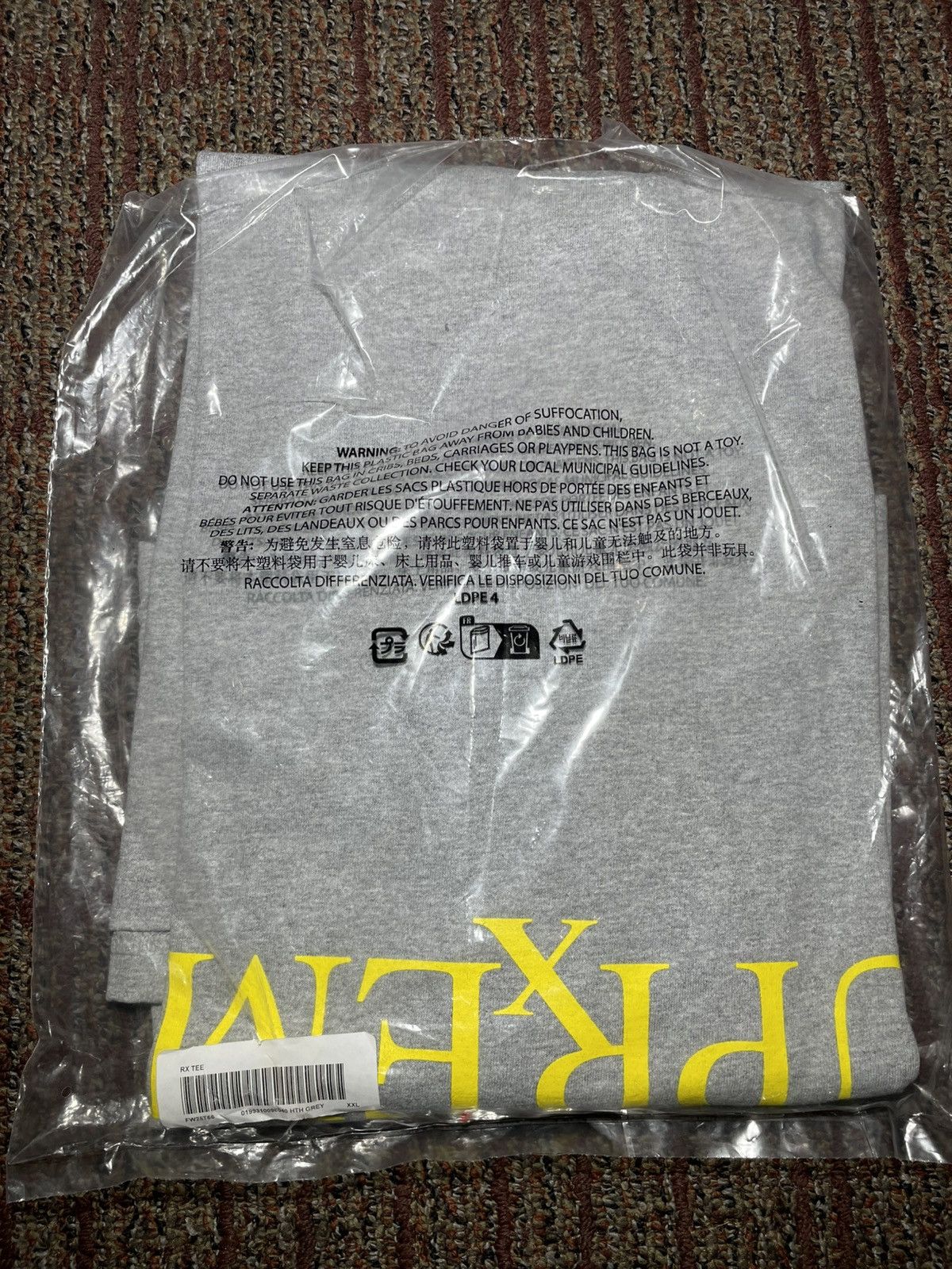Supreme Supreme RX Tee (XX-Large) Size US XXL / EU 58 / 5 - 2 Thumbnail