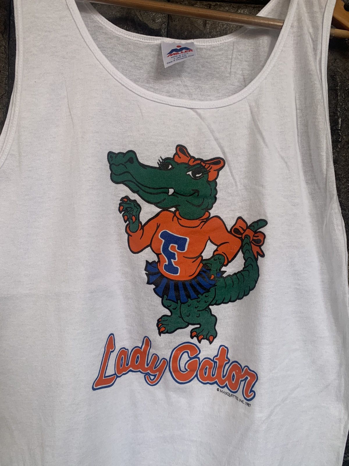 NFL Vintage 80s Florida Lady Gator Top Tank Size US L / EU 52-54 / 3 - 2 Thumbnail