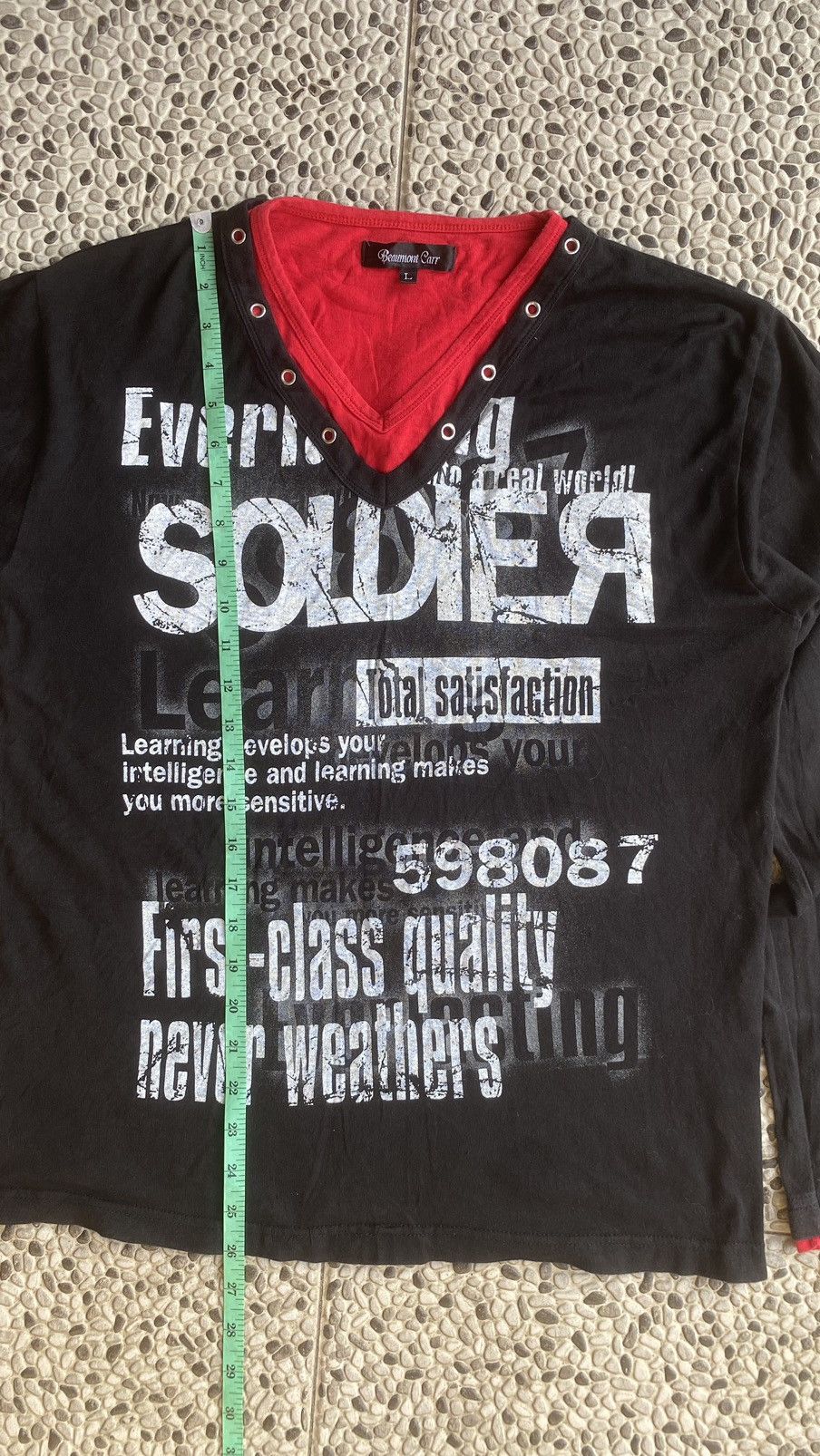 If Six Was Nine Beaumont Carr Long Sleeve Double Layer Size US L / EU 52-54 / 3 - 9 Thumbnail