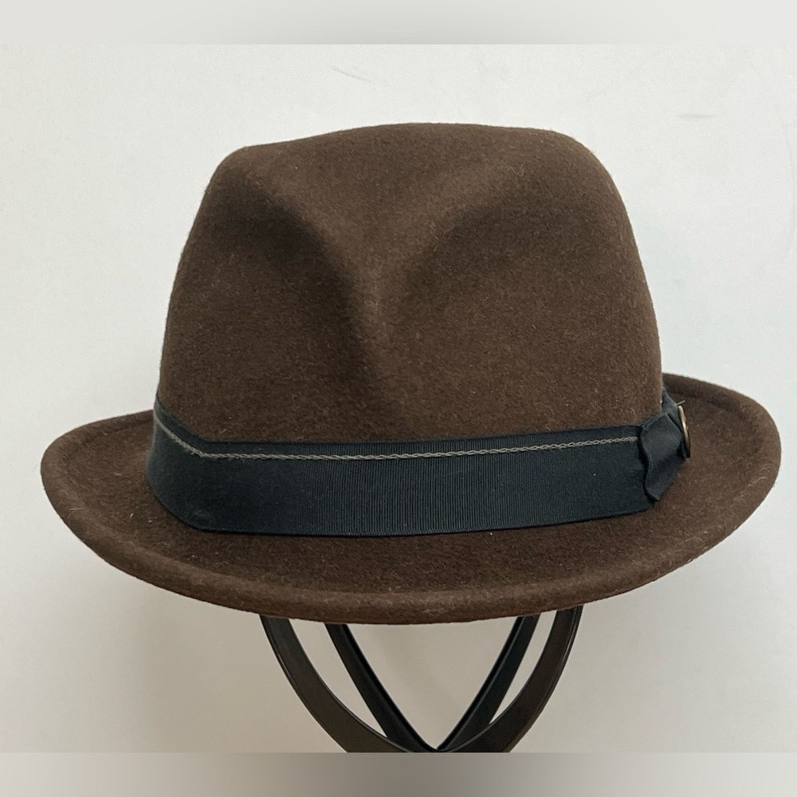 Goorin Bros. Goorin Bros Brown Wool Fedora Hat XL 100% Wool MADE IN USA Size ONE SIZE - 1 Thumbnail