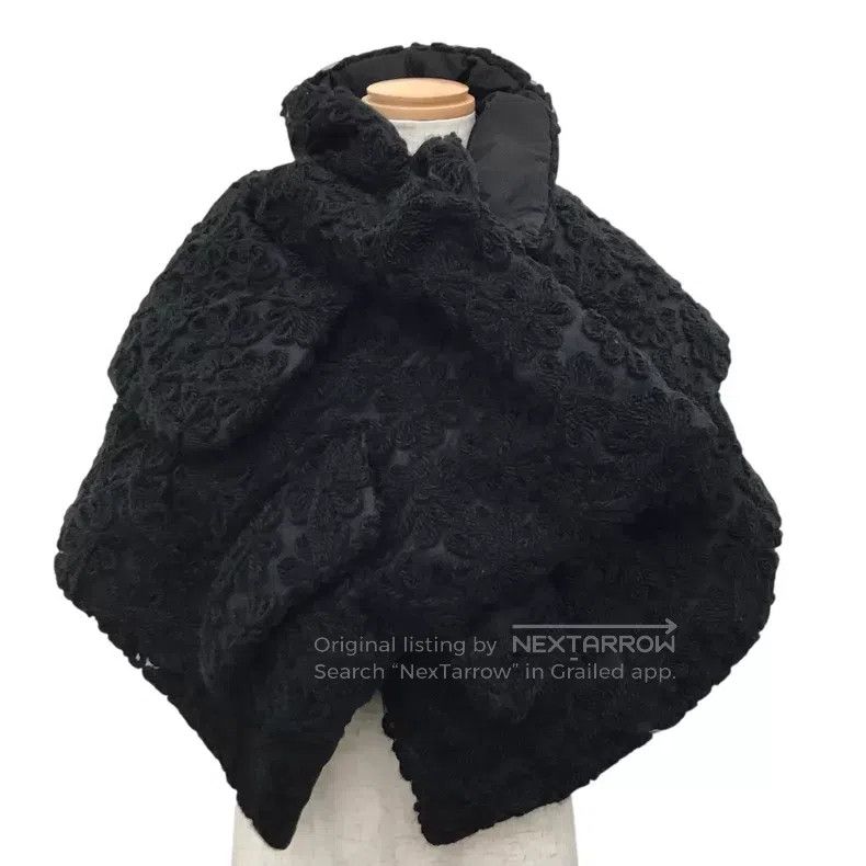 Comme des Garcons Comme des Garcons Asymmetrical Embroidered Scarf Size M / US 6-8 / IT 42-44 - 2 Thumbnail