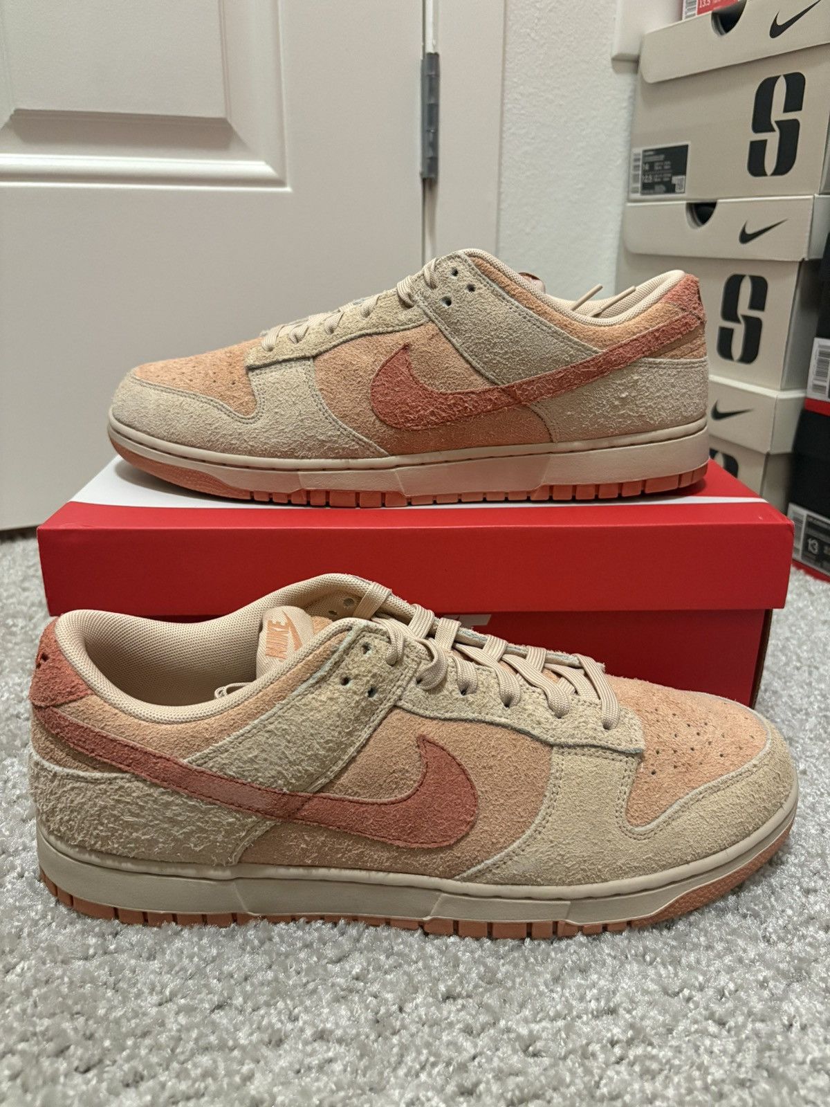 Nike Dunk Low Shimmer Burnt Sunrise Size US 12 / EU 45 - 1 Thumbnail