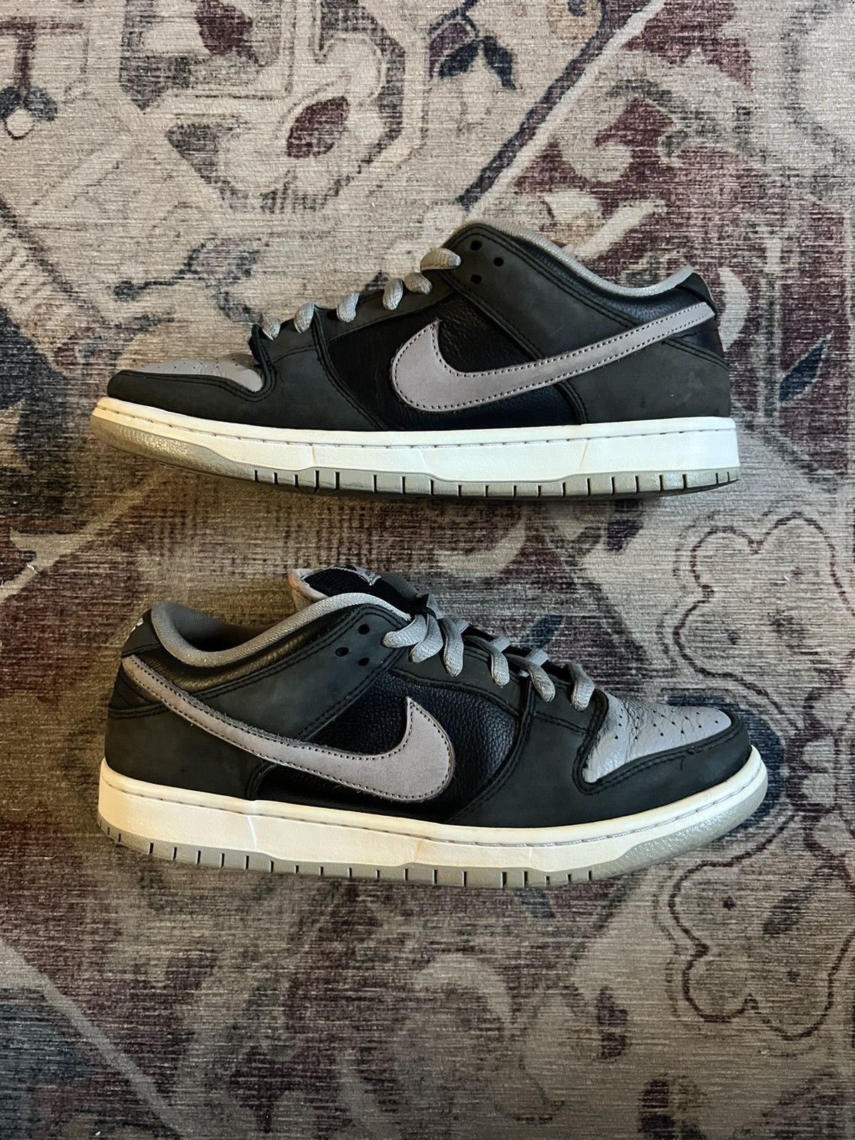 image of Nike Dunk Low Sb “J-Pack Shadow” Shoes in Black, Men's (Size 9)