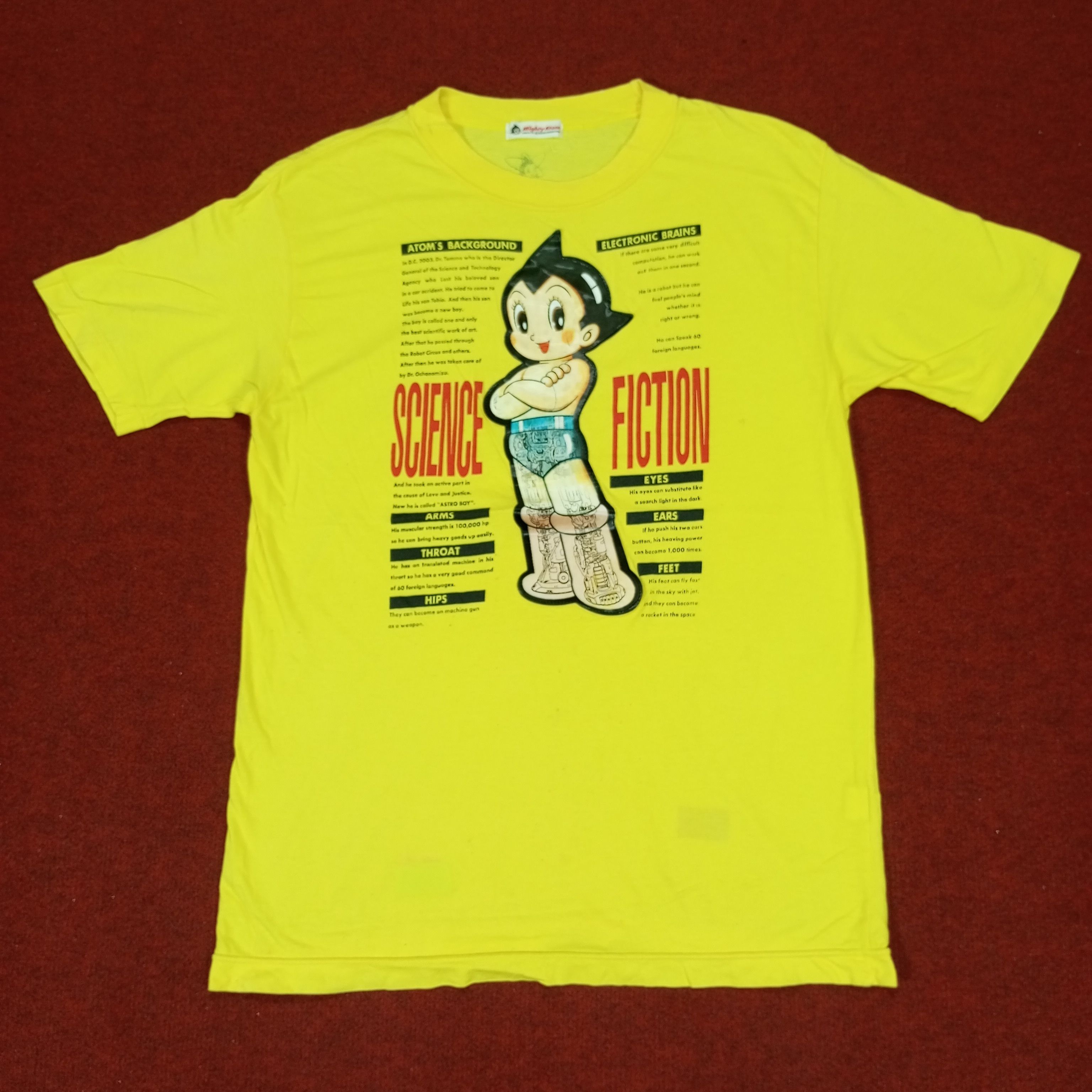 Anime Astro Boy Science Fiction Anime Cartoon Tshirt Streetwear Size US M / EU 48-50 / 2 - 1 Thumbnail