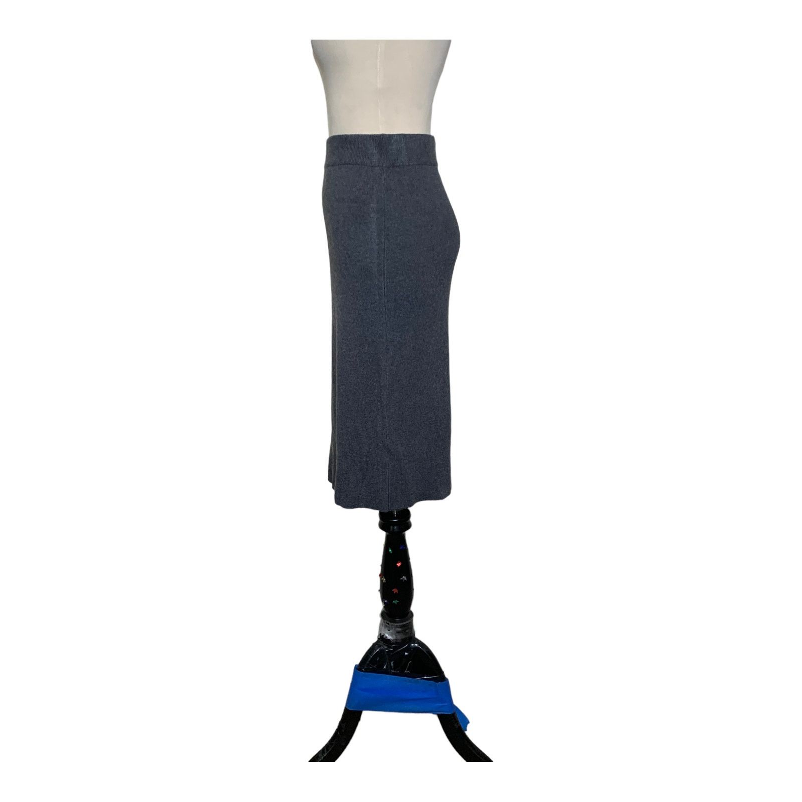 Banana Republic Banana Republic gray knee length pull on skirt size M Size 30" / US 8 / IT 44 - 7 Thumbnail