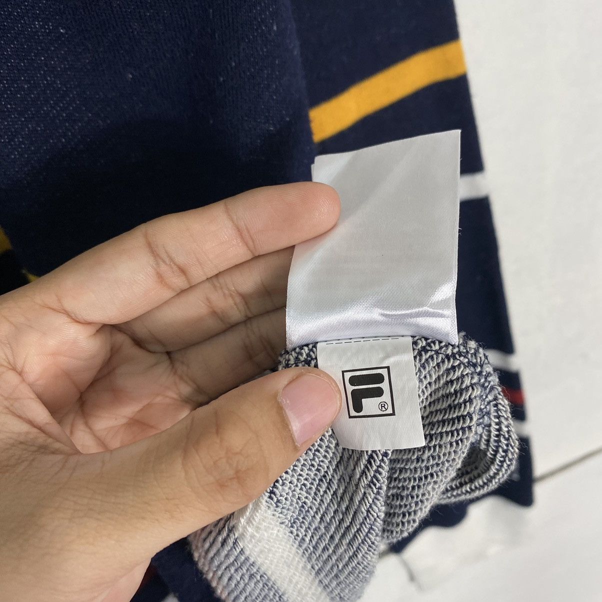 Fila × Japanese Brand Vintage 90s Fila Small Logo Polo Rugby Shirt Size US M / EU 48-50 / 2 - 14 Thumbnail