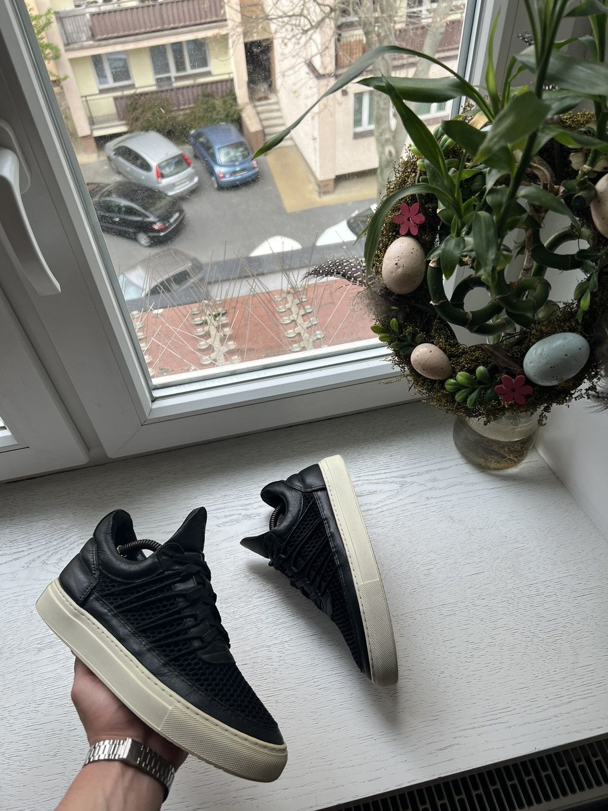 Filling Pieces ‼️Luxury Filling Pieces Leather Casual Designer Shoes‼️ Size US 7 / EU 40 - 6 Thumbnail