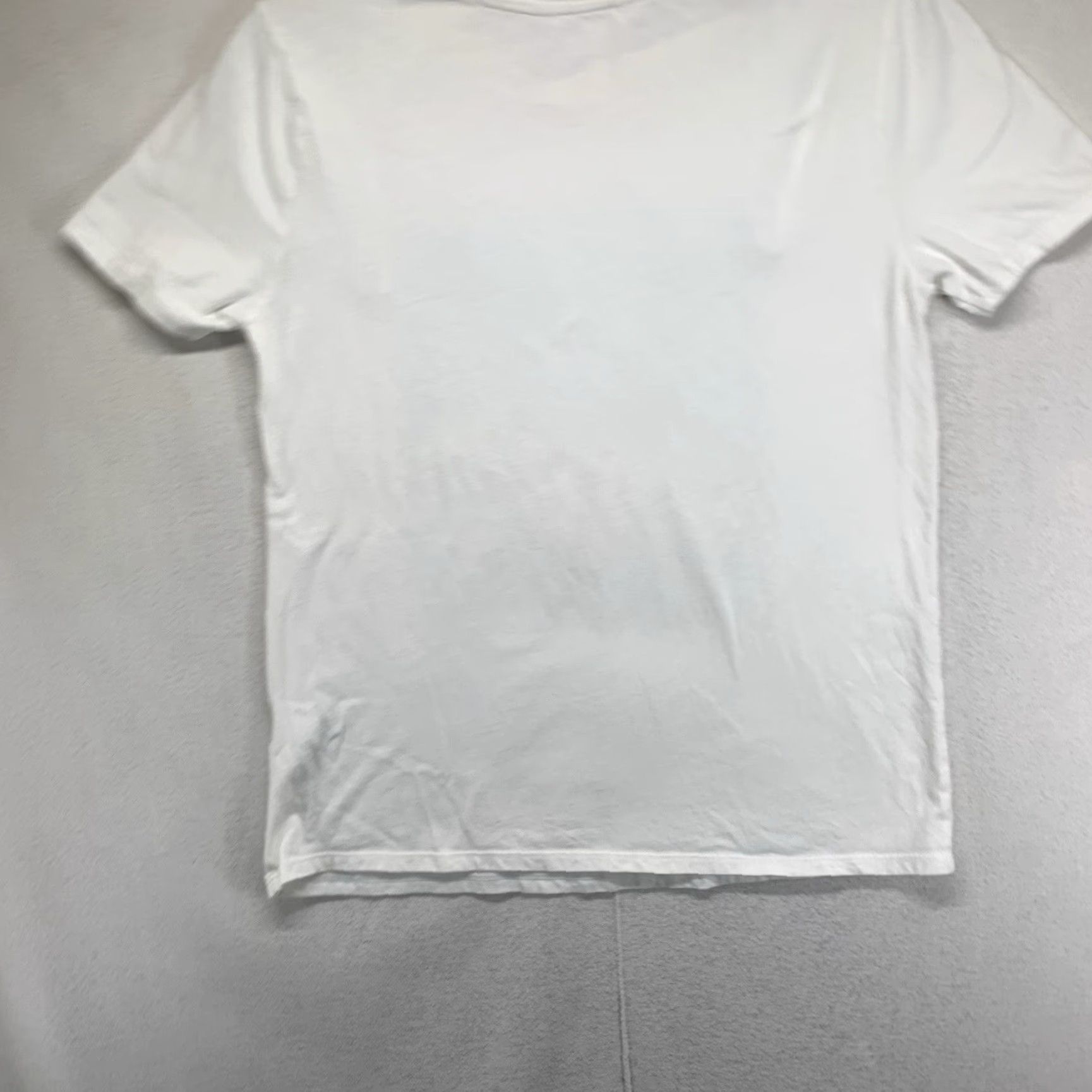 Vintage LC Lauren Conrad Women's XS White Graphic T-Shirt Poppy Flowers Art Casual California Size XS / US 0-2 / IT 36-38 - 3 Thumbnail