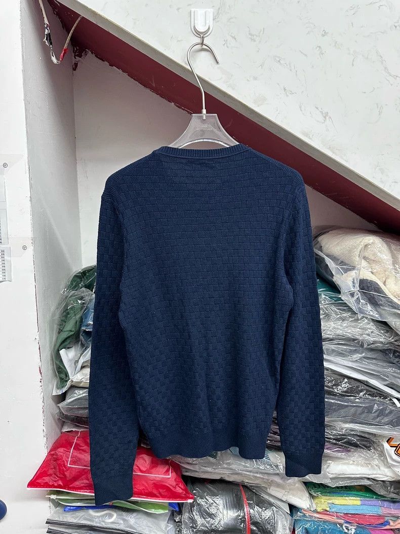 Louis Vuitton Louis Vuitton Dark checkerboard sweater Size US M / EU 48-50 / 2 - 3 Thumbnail
