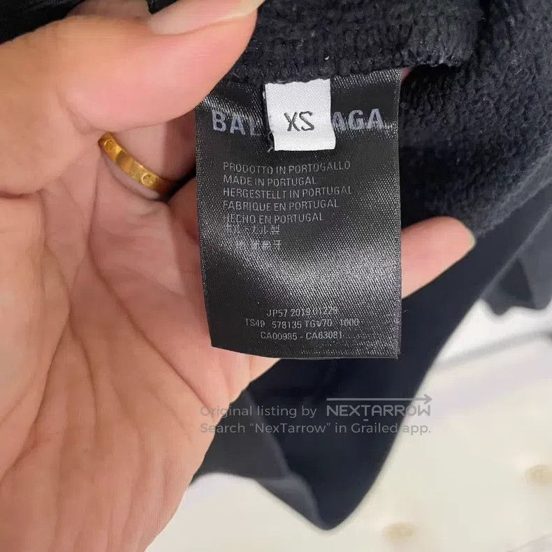 Balenciaga Balenciaga Glitter Crown Hoodie - Black Size US XS / EU 42 / 0 - 4 Thumbnail