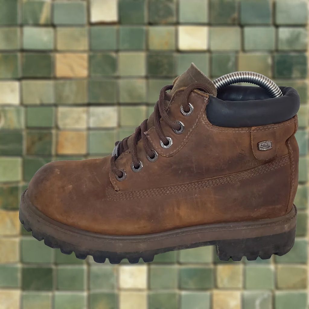 SKECHERS Skechers Sergeants Verdict Chukka Boot Brown Waterproof Leather Mens 6.5 Shoes Boots Size US 7 / EU 40 - 1 Thumbnail