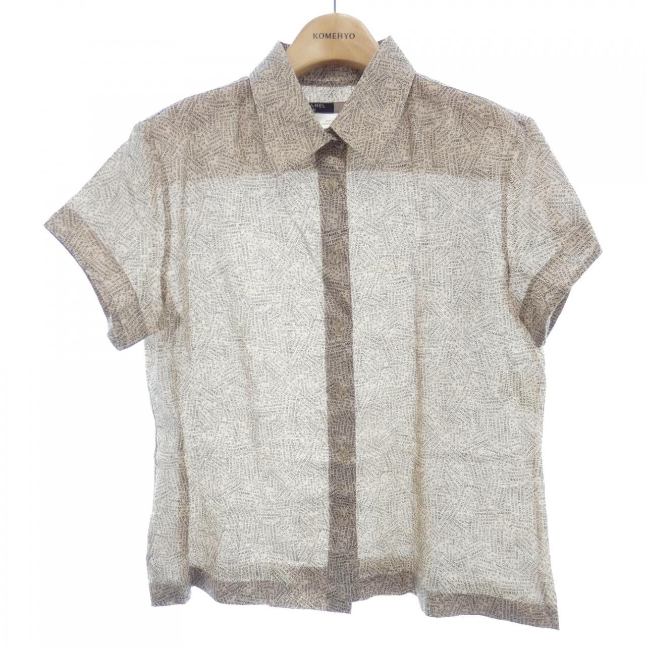 Chanel Chanel Chanel S S Short Sleeve Shirt Textile Tops P12855V07194 DUTY FREE for USA Size ONE SIZE - 1 Thumbnail